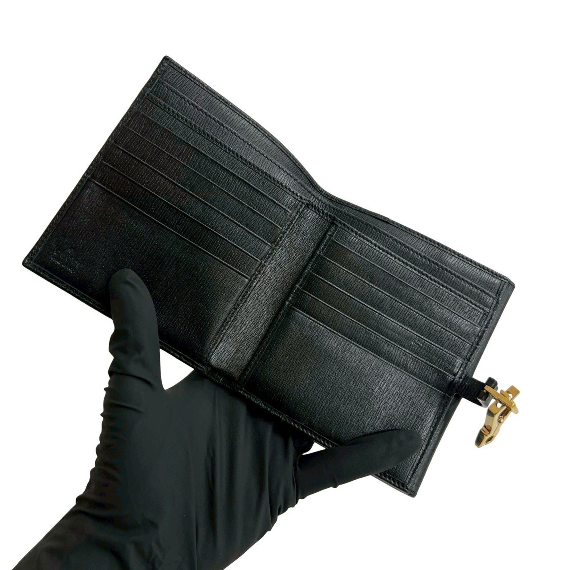 Leather Wallet (Bi-Fold) (Pre-Owned) - Gucci - Modalova