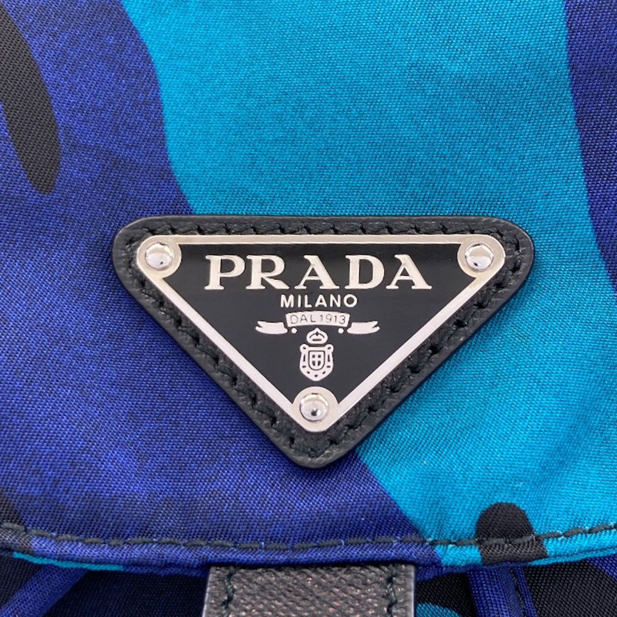 Prada Blue Nylon (Pre-Owned) - Prada - Modalova