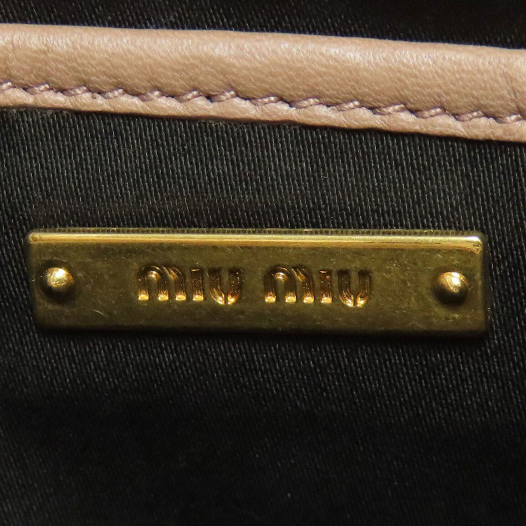 Leather Handbag (Pre-Owned) - Miu Miu - Modalova