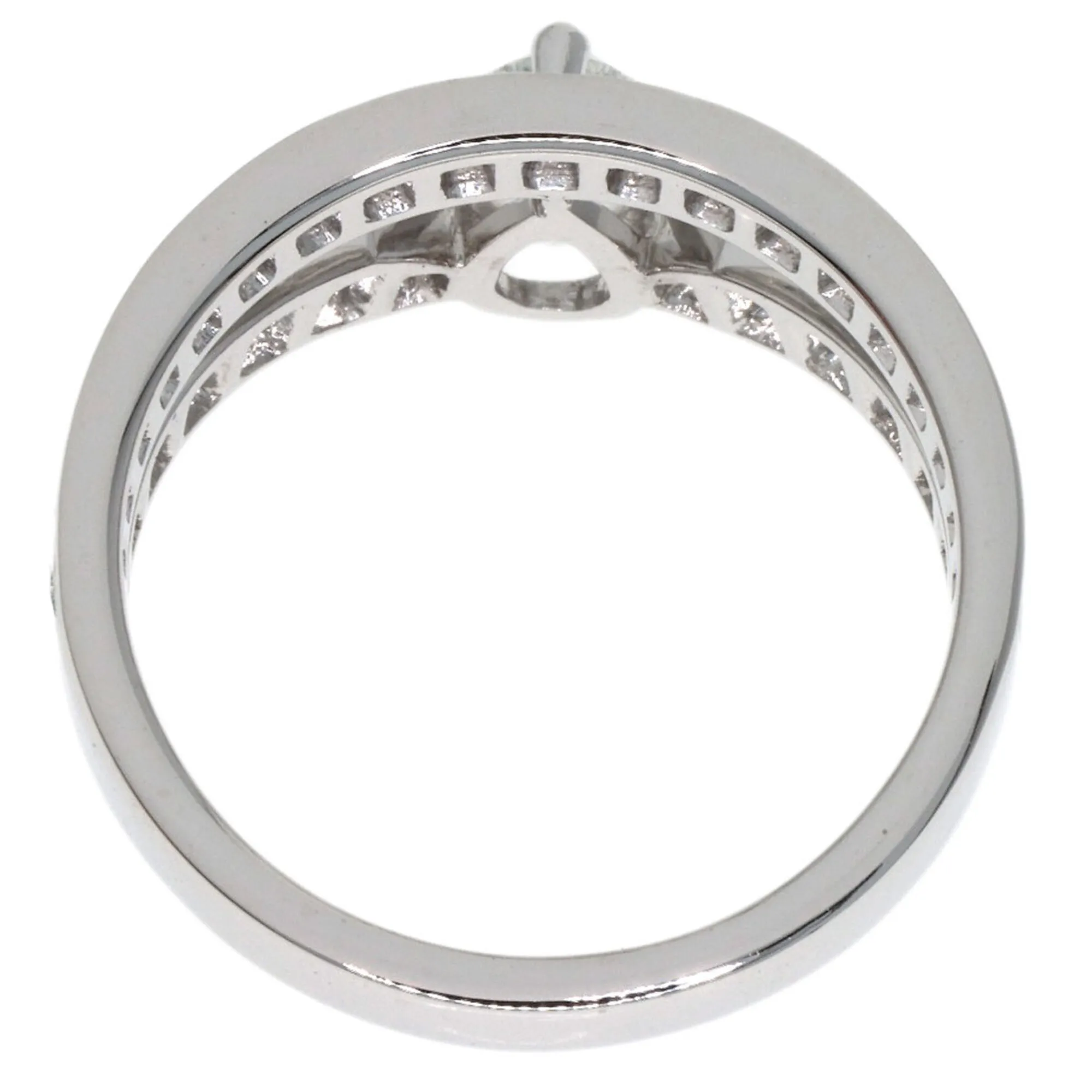 White Gold (18K) Band Ring (Pre-Owned) - Chaumet - Modalova