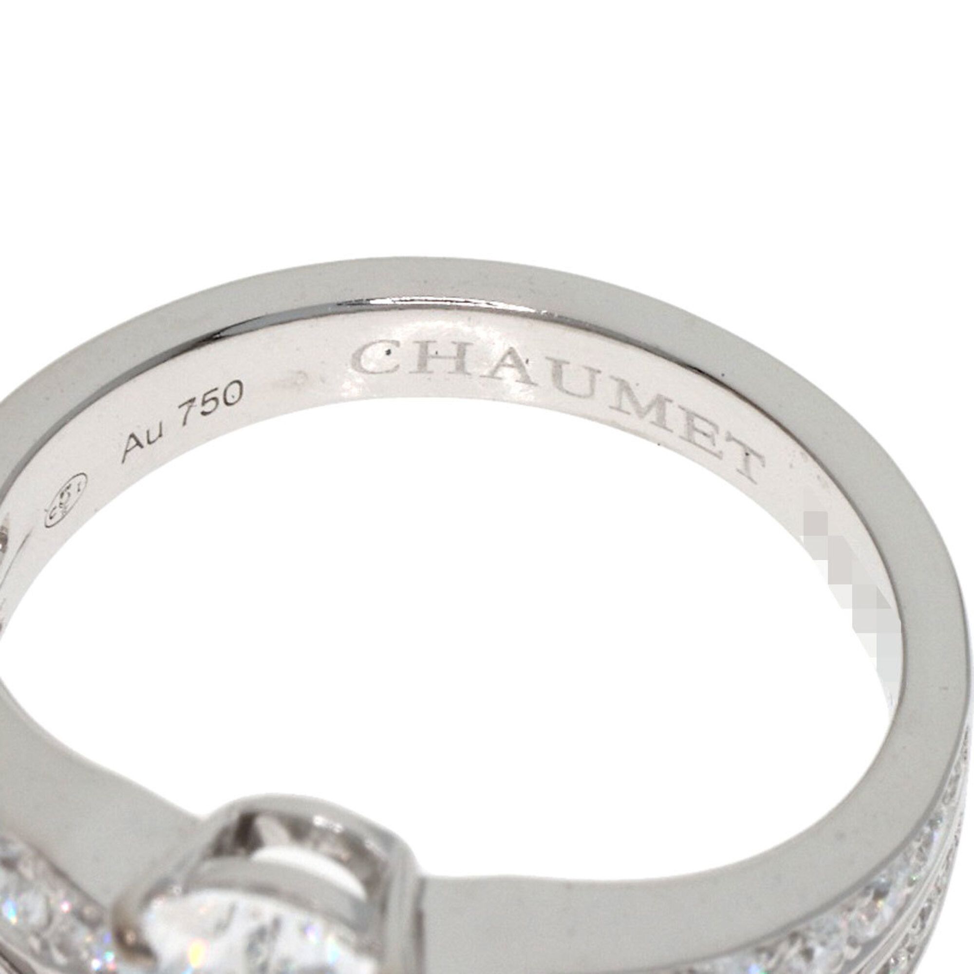 White Gold (18K) Band Ring (Pre-Owned) - Chaumet - Modalova