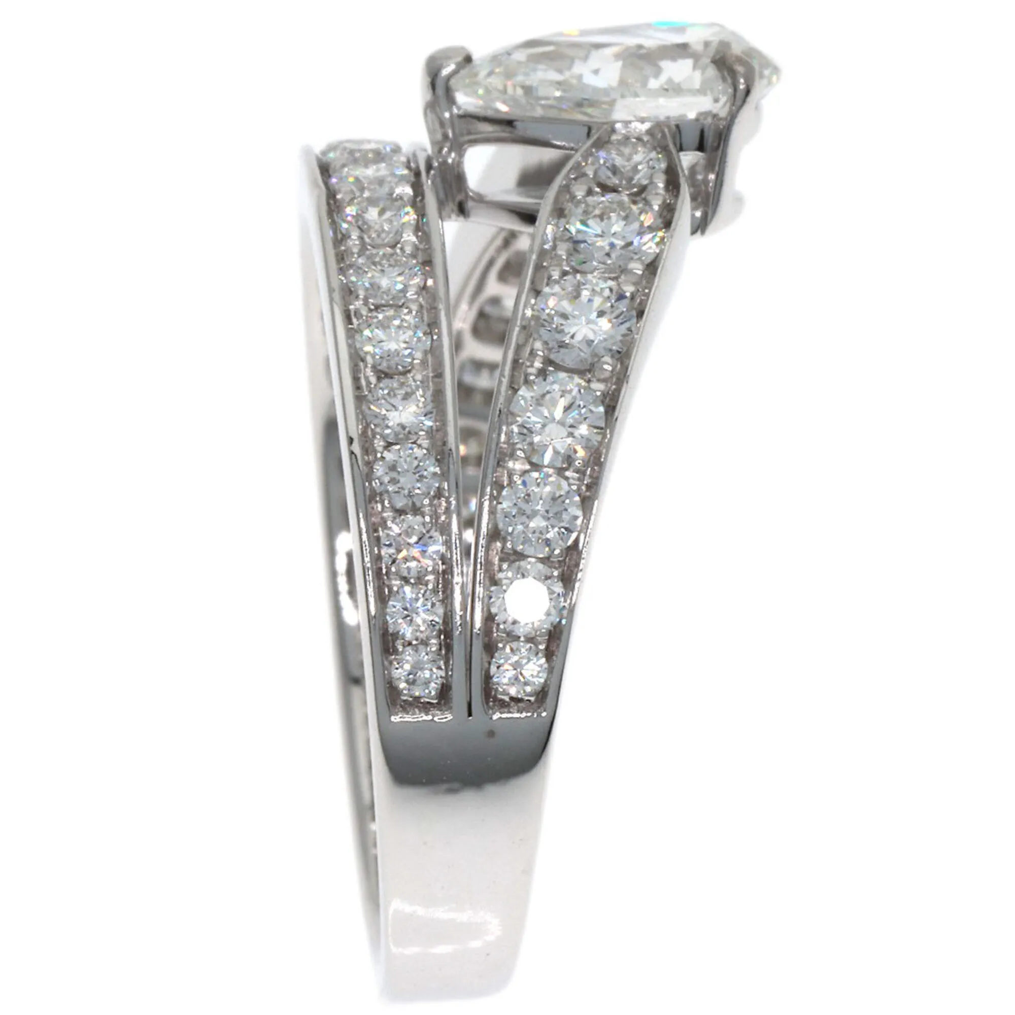 White Gold (18K) Band Ring (Pre-Owned) - Chaumet - Modalova