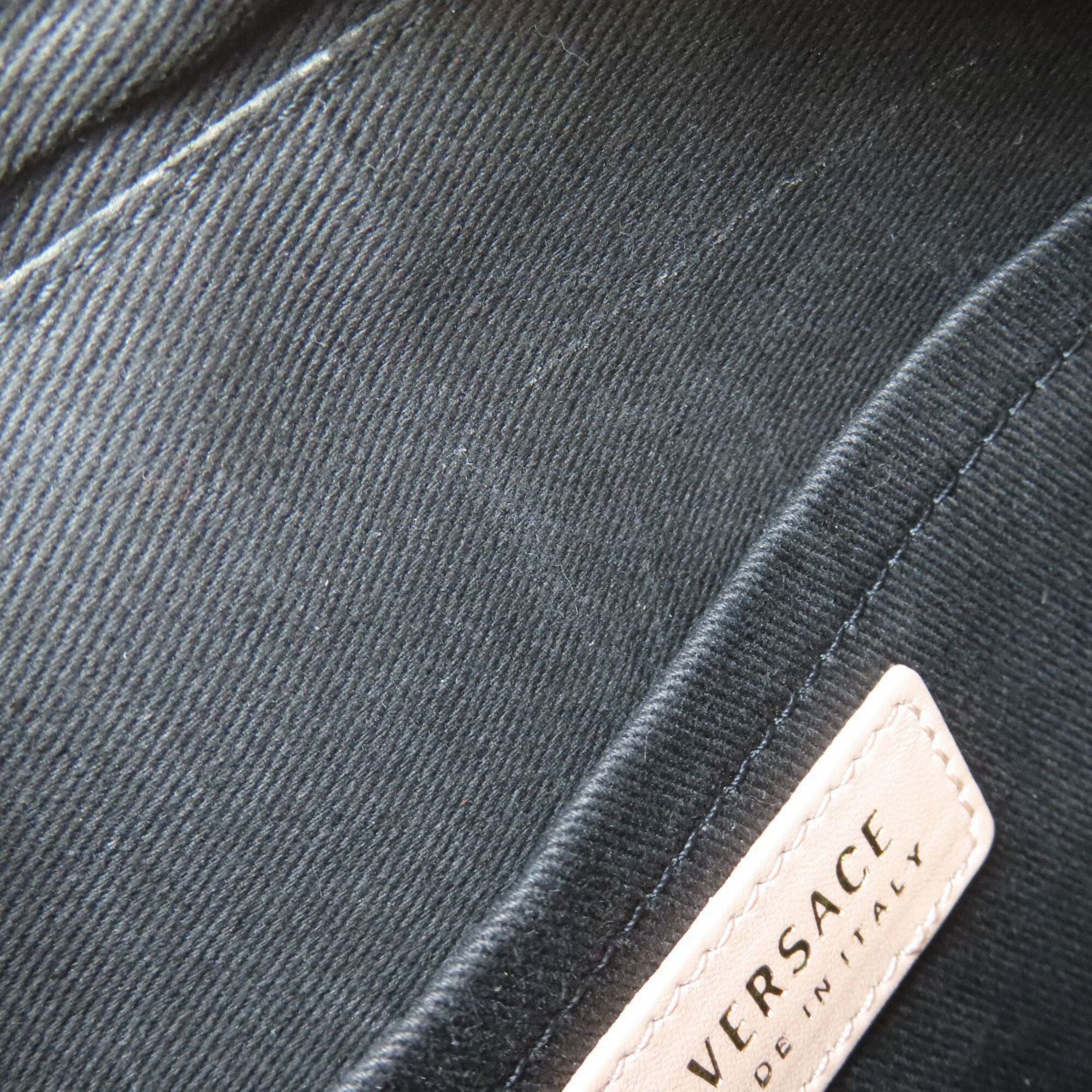 Leather Shoulder Bag (Pre-Owned) - Versace - Modalova