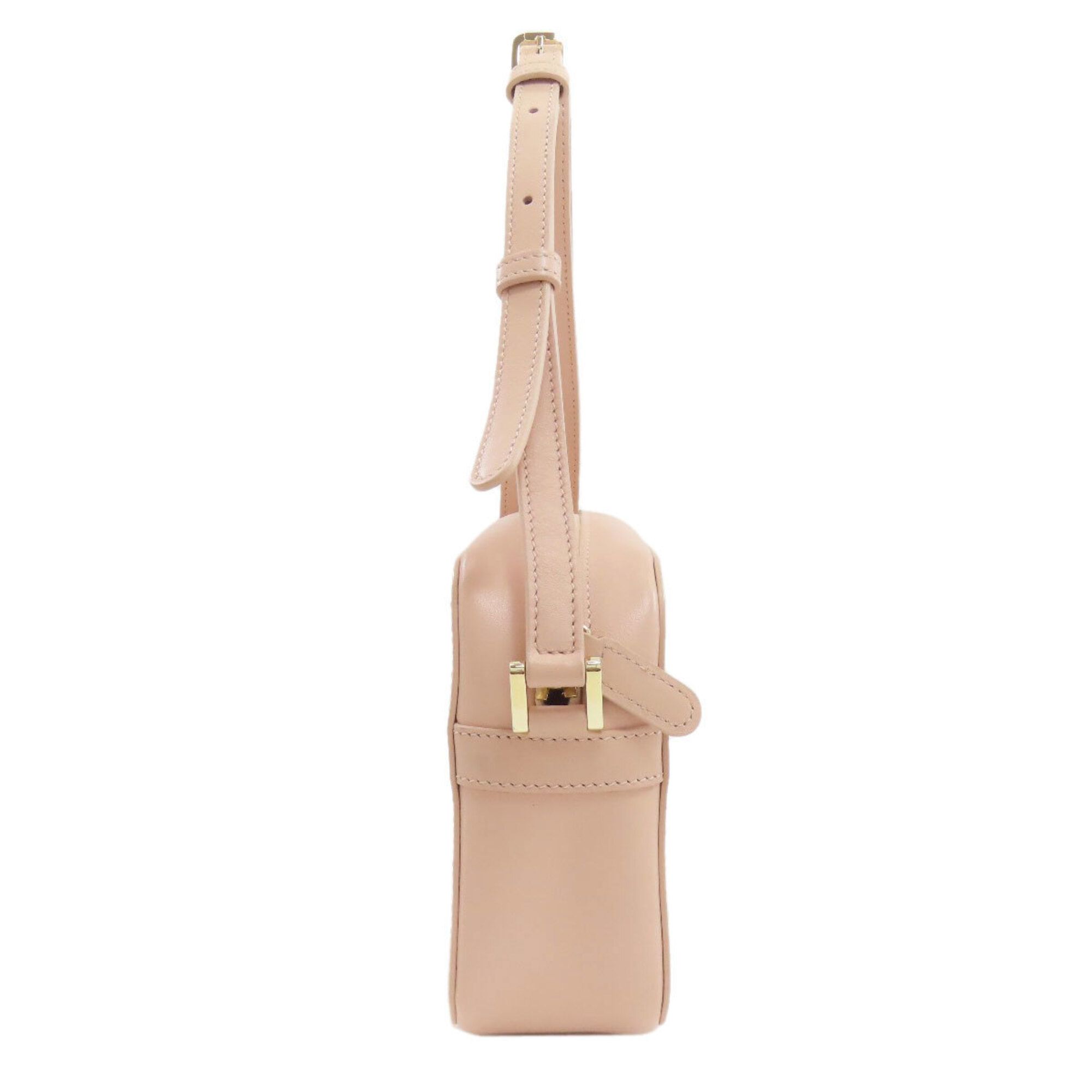 Leather Shoulder Bag (Pre-Owned) - Versace - Modalova