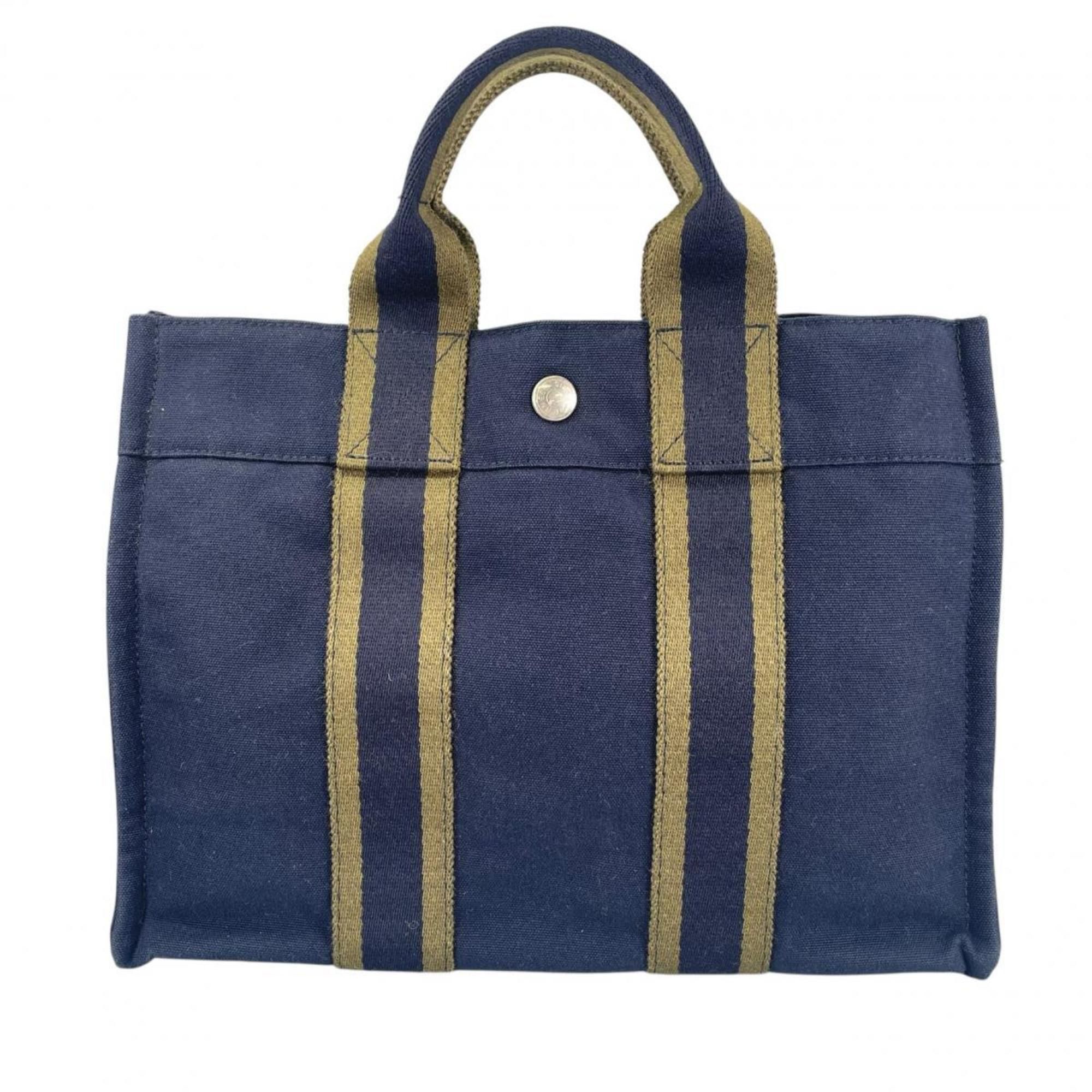 Canvas Handbag Tote Bag (Pre-Owned) - Hermes - Modalova