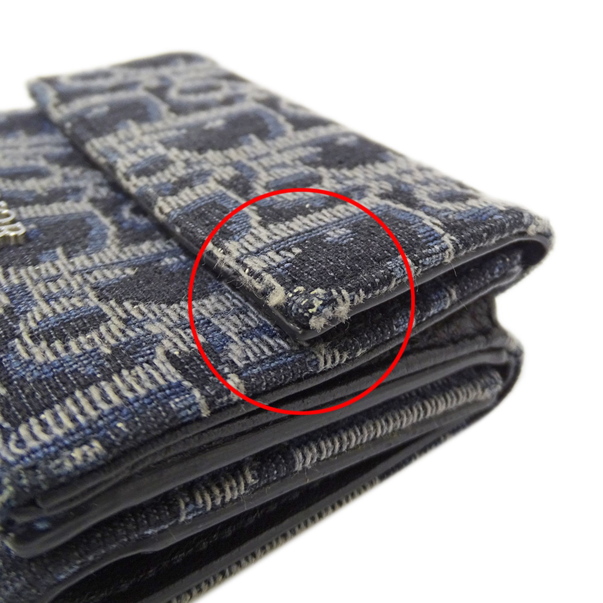 Jacquard Wallet (Tri-Fold) (Pre-Owned) - Christian Dior - Modalova