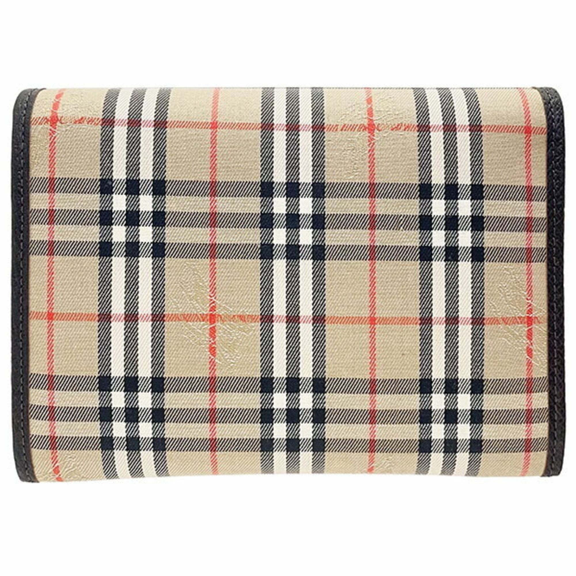 Canvas Leather Pouch (Pre-Owned) - Burberry - Modalova
