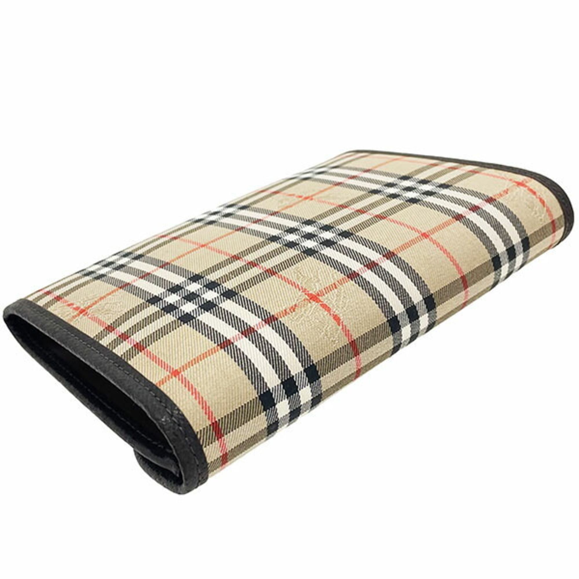 Canvas Leather Pouch (Pre-Owned) - Burberry - Modalova
