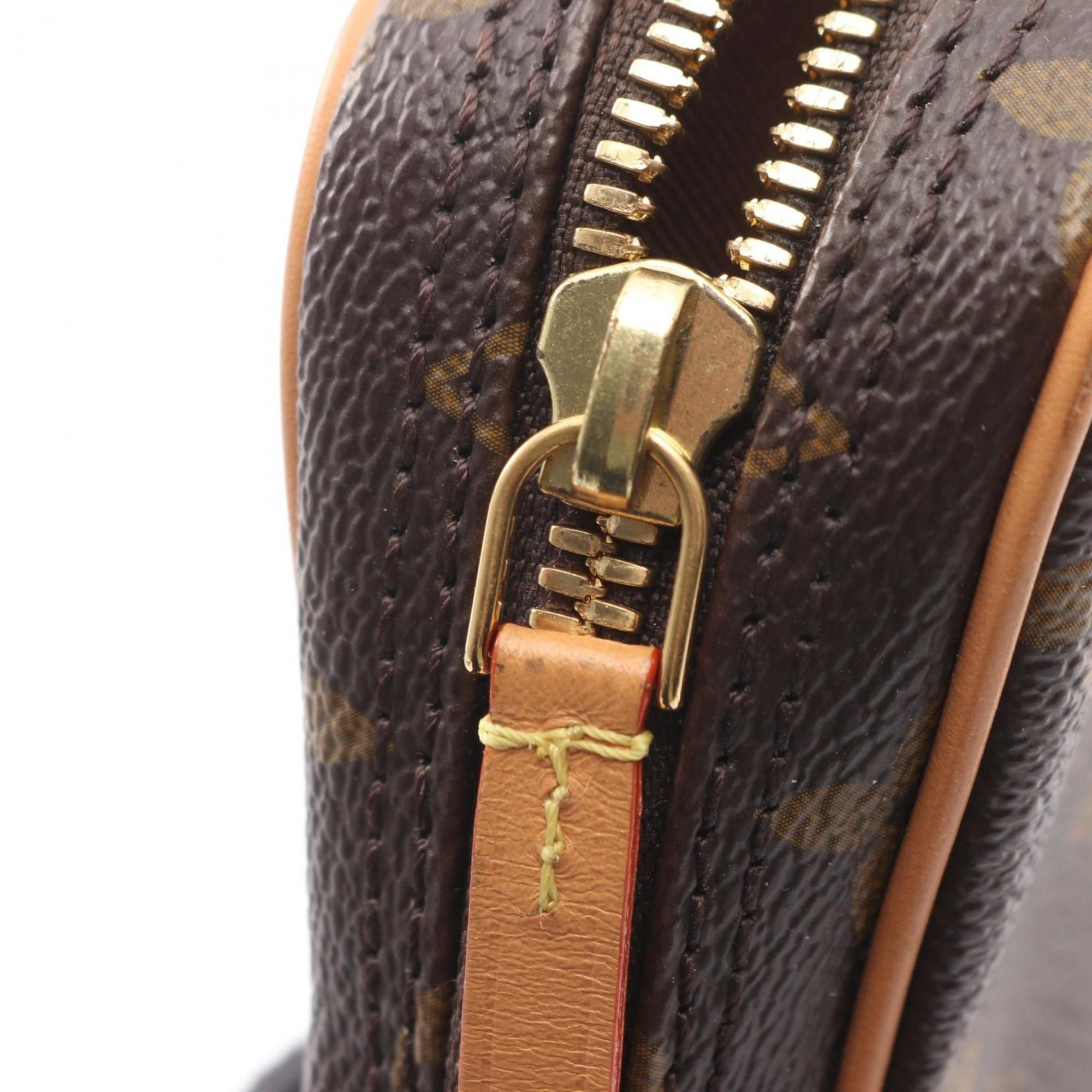 Coated Canvas Leather Handbag Shoulder Bag (Pre-Owned) - Louis Vuitton - Modalova