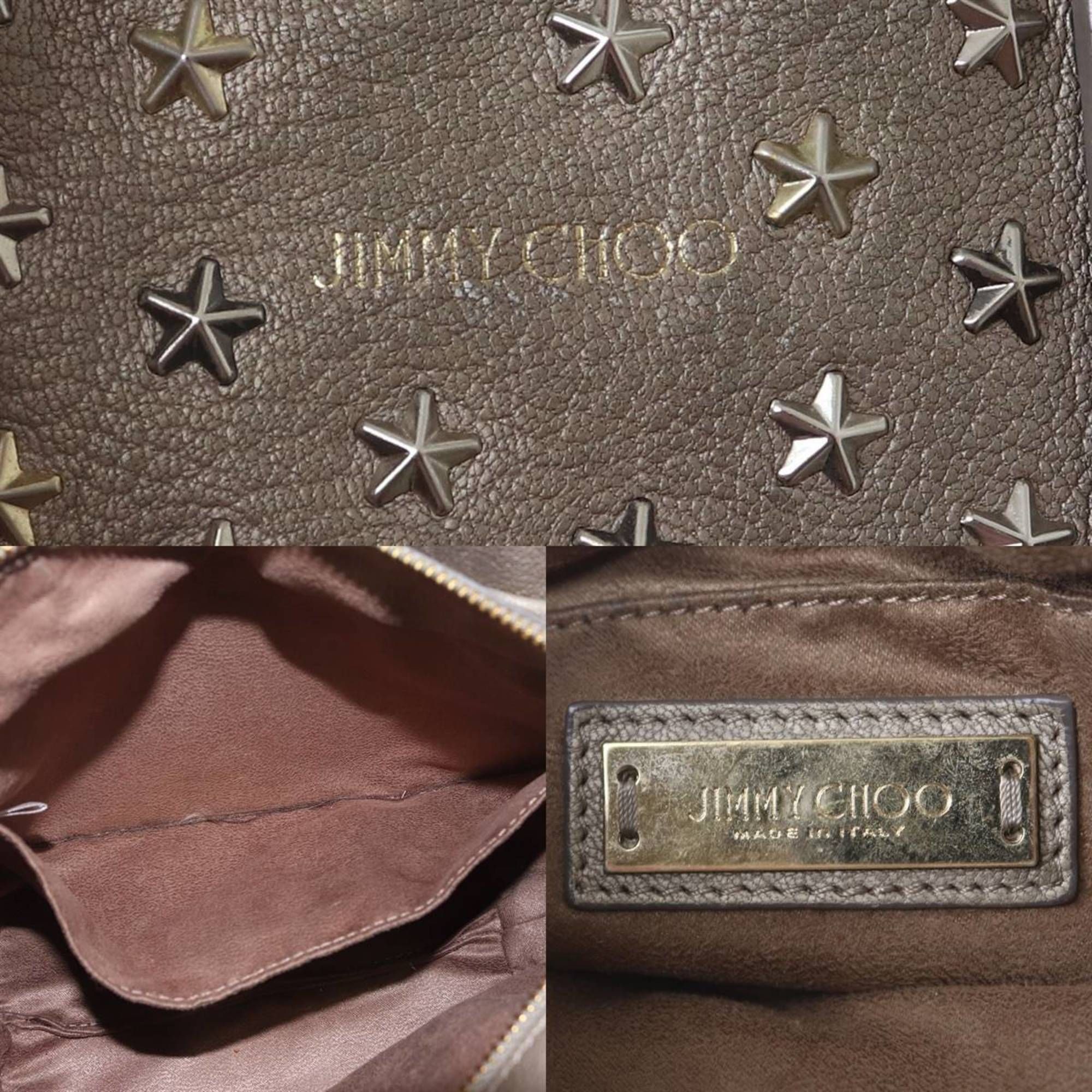 Leather Handbag (Pre-Owned) - Jimmy Choo - Modalova