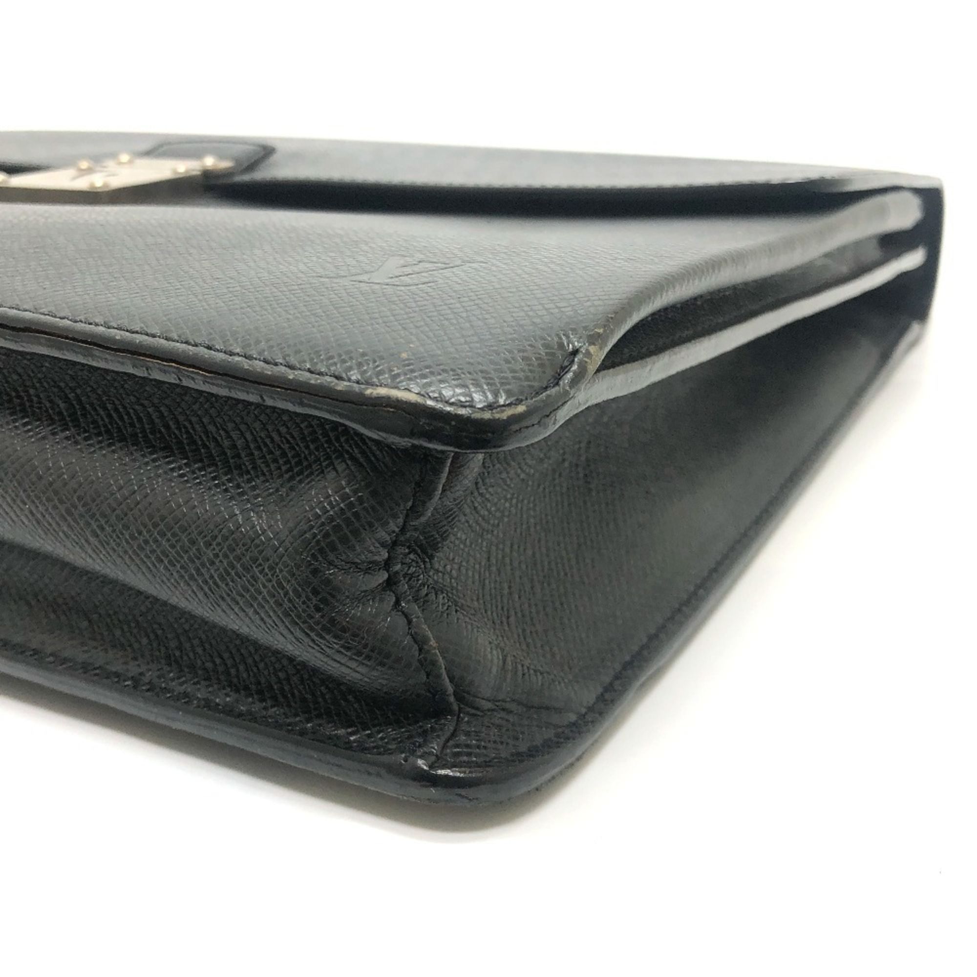 Taiga Leather Briefcase (Pre-Owned) - Louis Vuitton - Modalova
