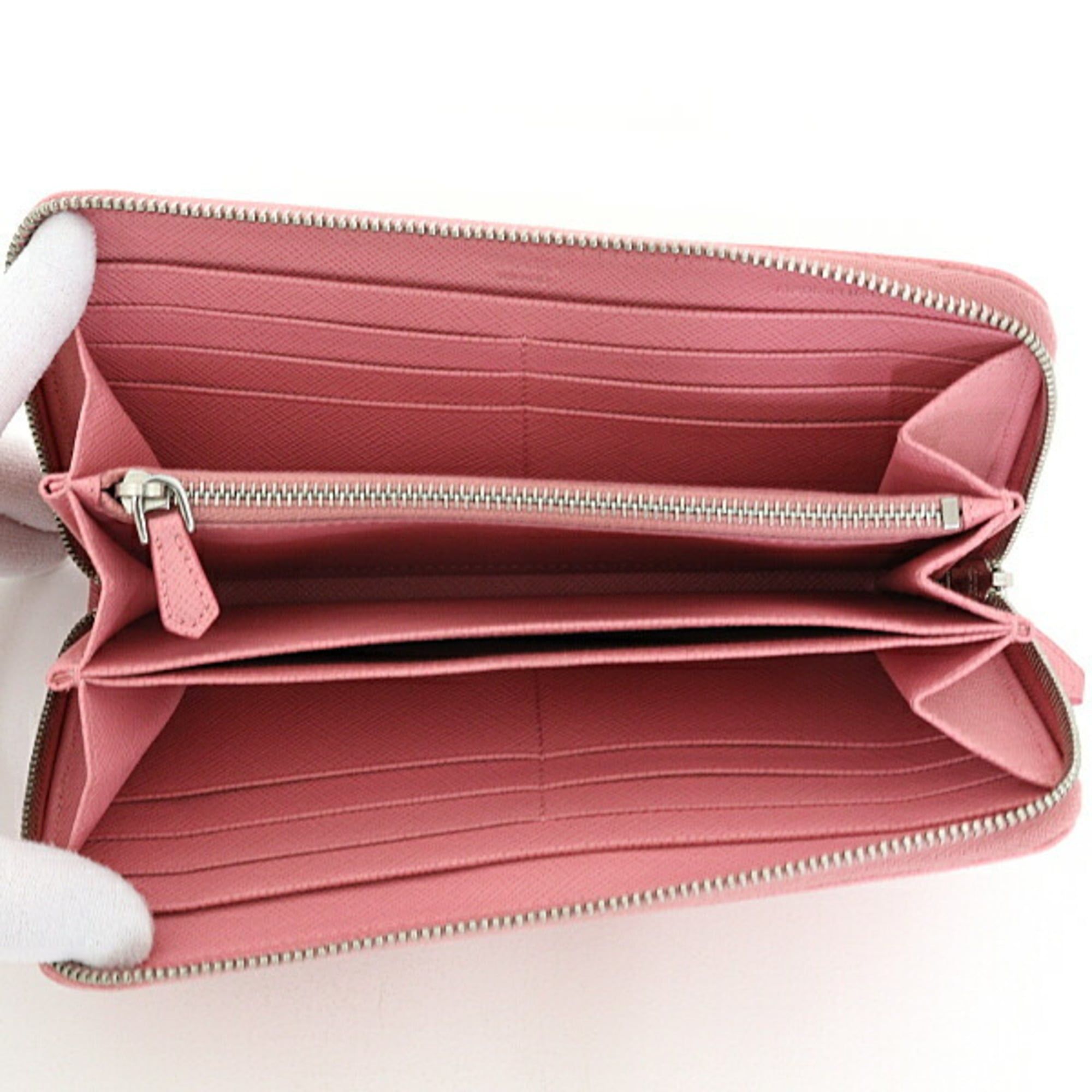Saffiano Metal Long Wallet (Bi-Fold) (Pre-Owned) - Prada - Modalova