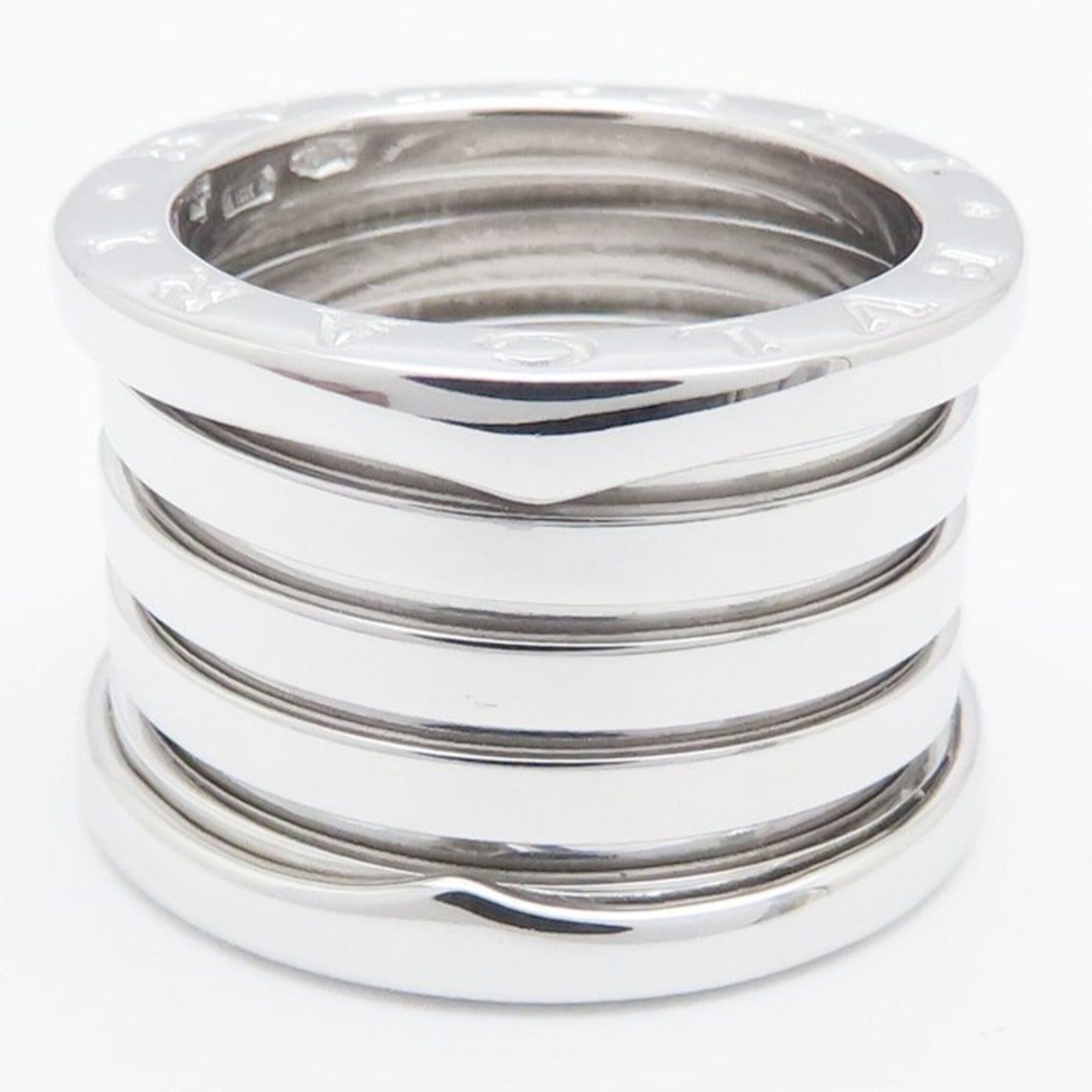 White Gold (18K) Band Ring (Pre-Owned) - Bvlgari - Modalova
