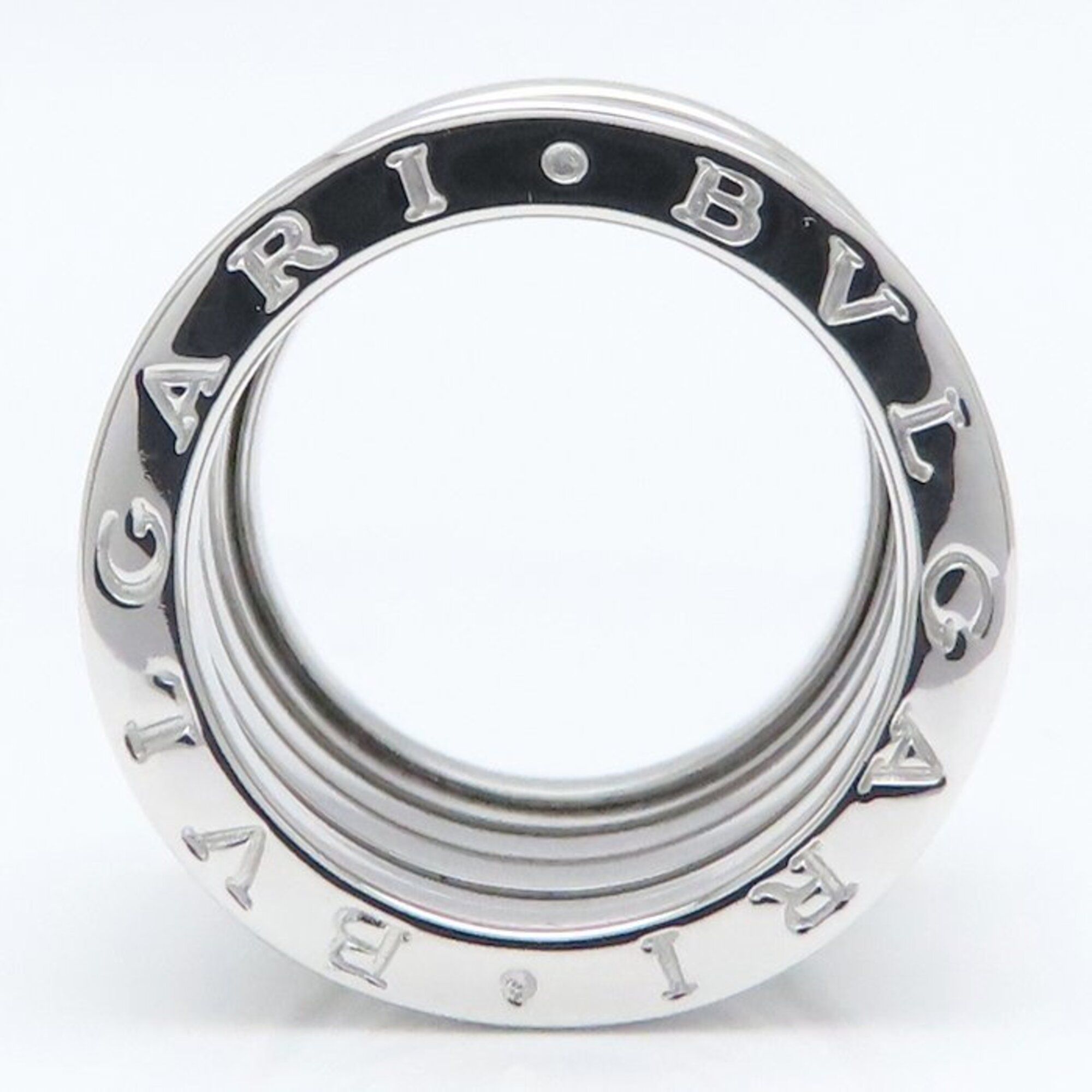 White Gold (18K) Band Ring (Pre-Owned) - Bvlgari - Modalova