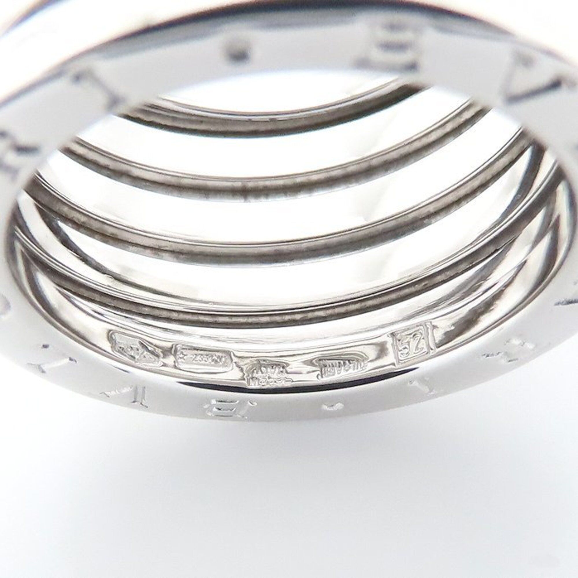 White Gold (18K) Band Ring (Pre-Owned) - Bvlgari - Modalova