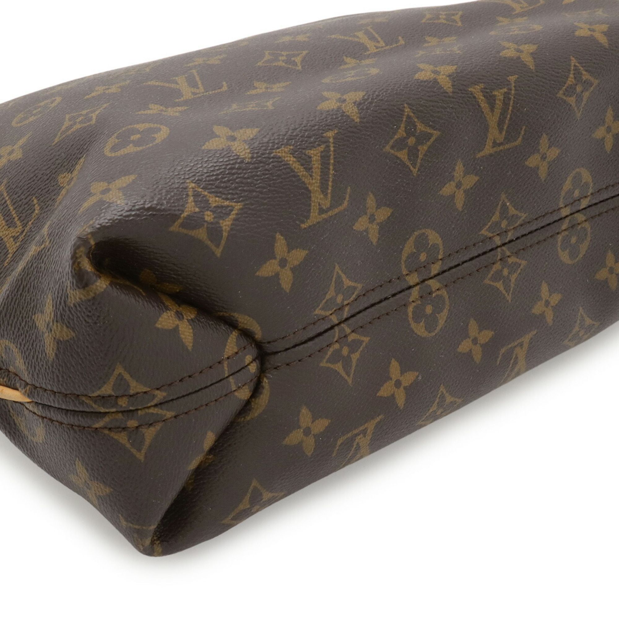 Monogram Canvas Pvc Coated Canvas Shoulder Bag (Pre-Owned) - Louis Vuitton - Modalova