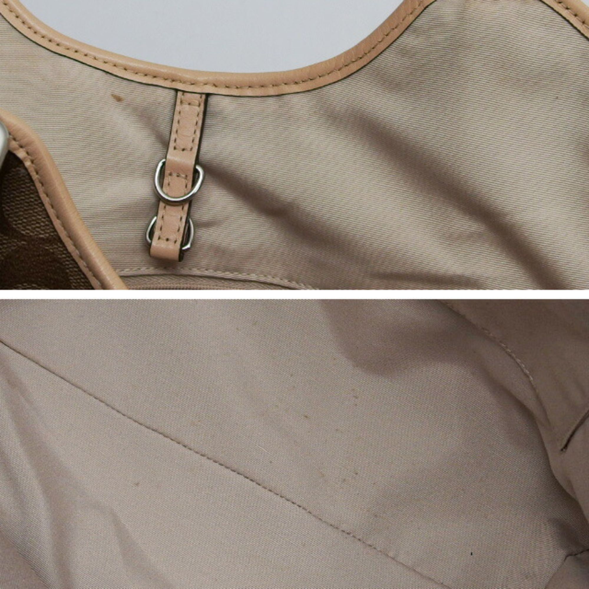 Coated Canvas Leather Shoulder Bag Tote Bag (Pre-Owned) - Coach - Modalova