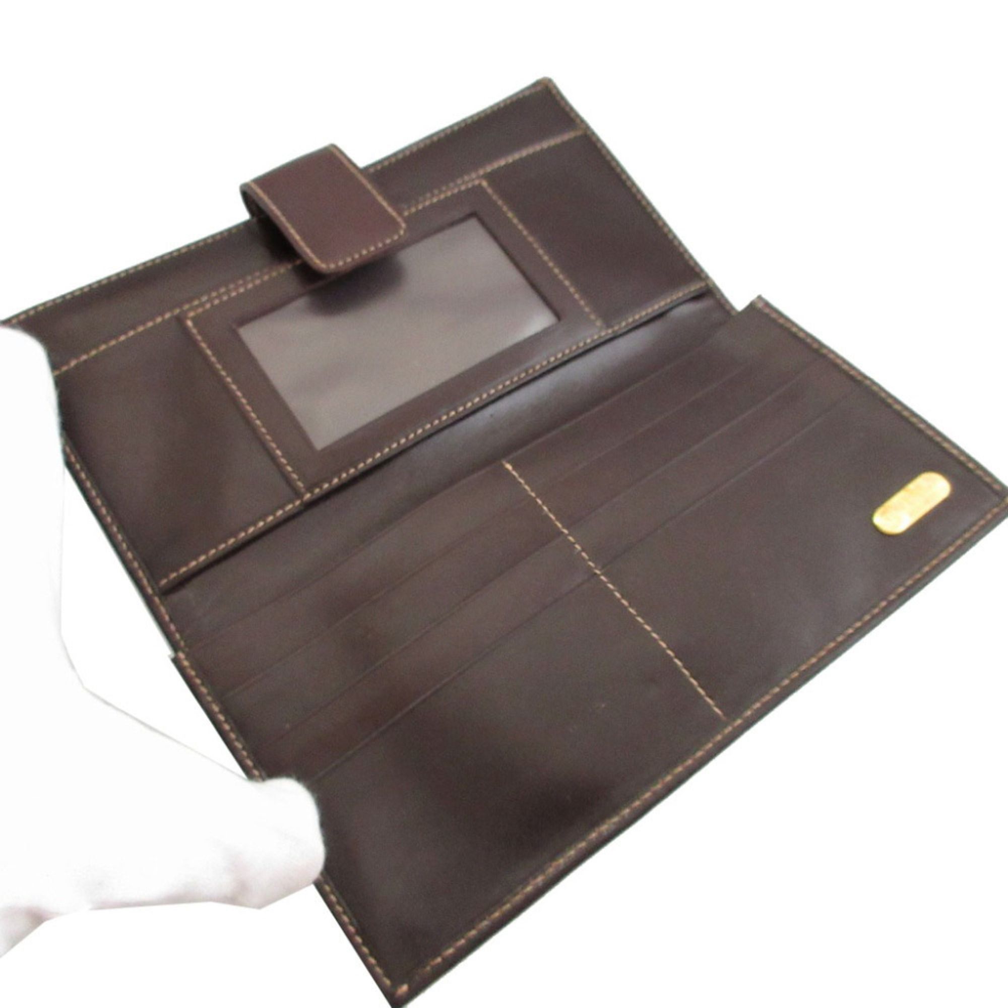 Canvas Leather Long Wallet (Bi-Fold) (Pre-Owned) - Fendi - Modalova