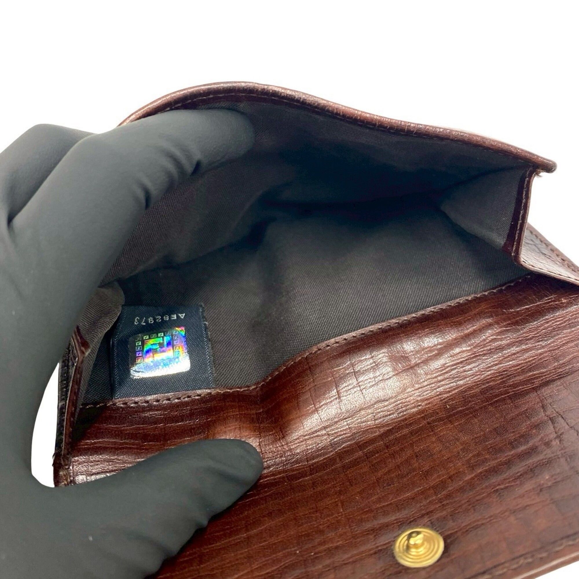 Canvas Leather Wallet (Bi-Fold) (Pre-Owned) - Fendi - Modalova