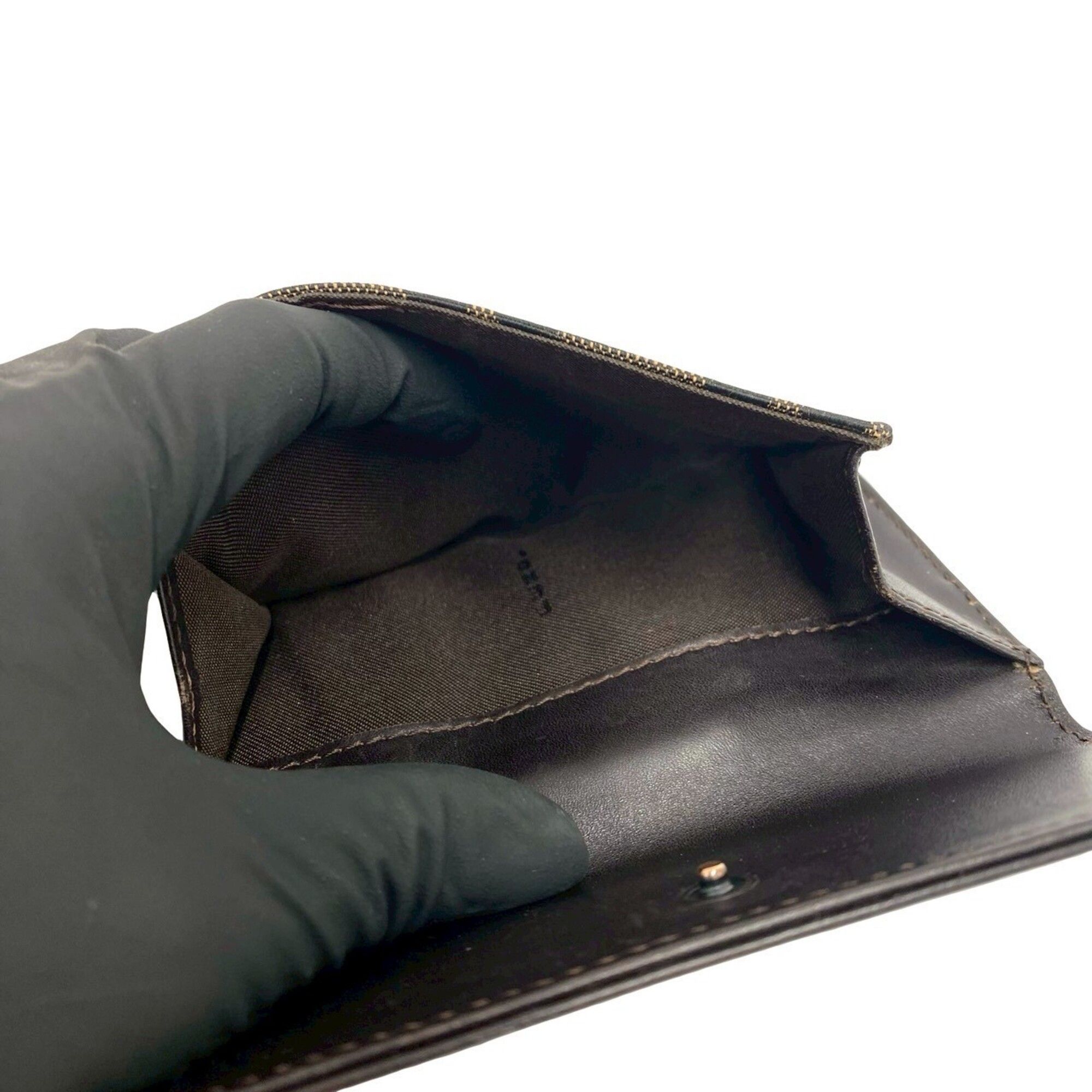 Canvas Leather Wallet (Bi-Fold) (Pre-Owned) - Fendi - Modalova