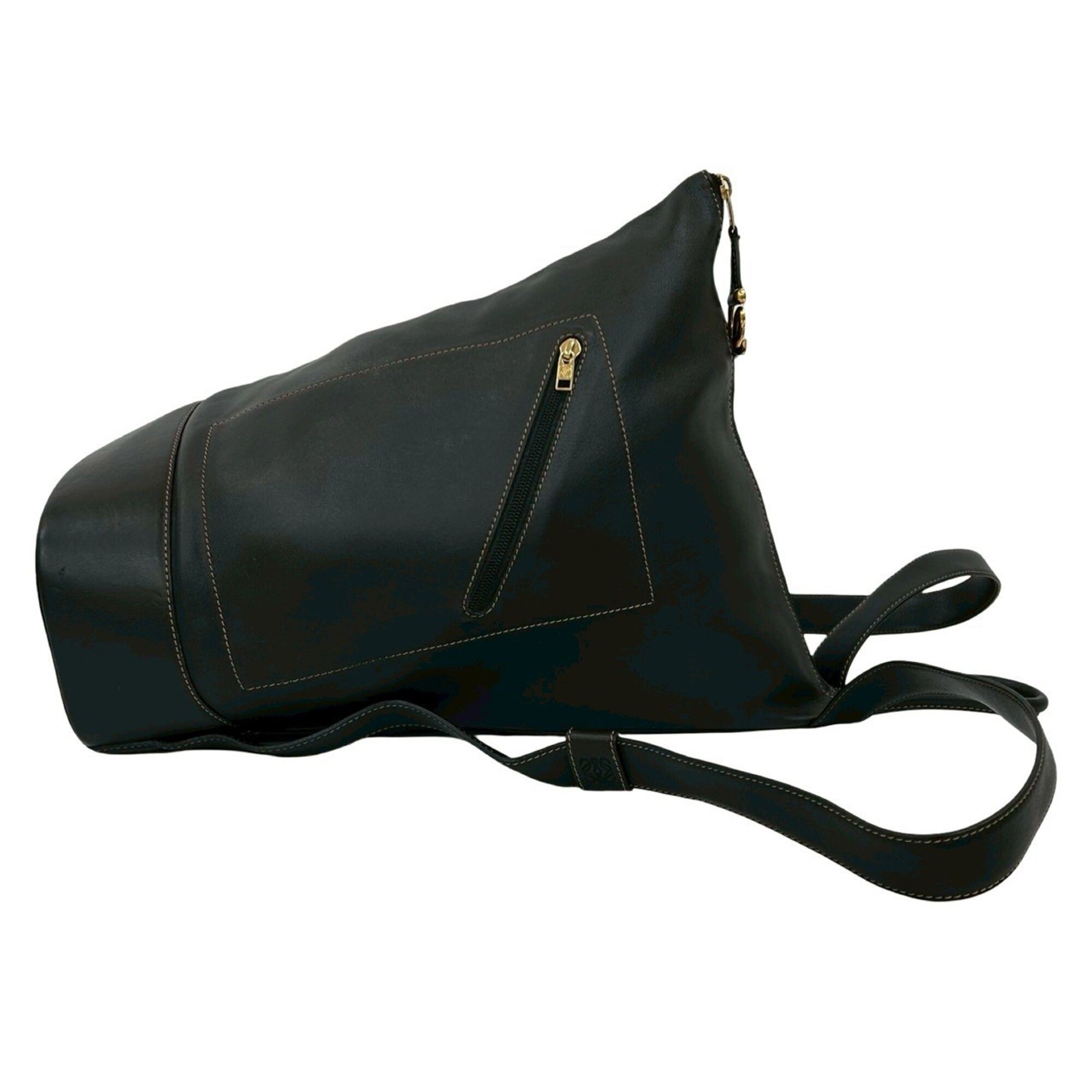 Leather Backpack Pouch (Pre-Owned) - Loewe - Modalova