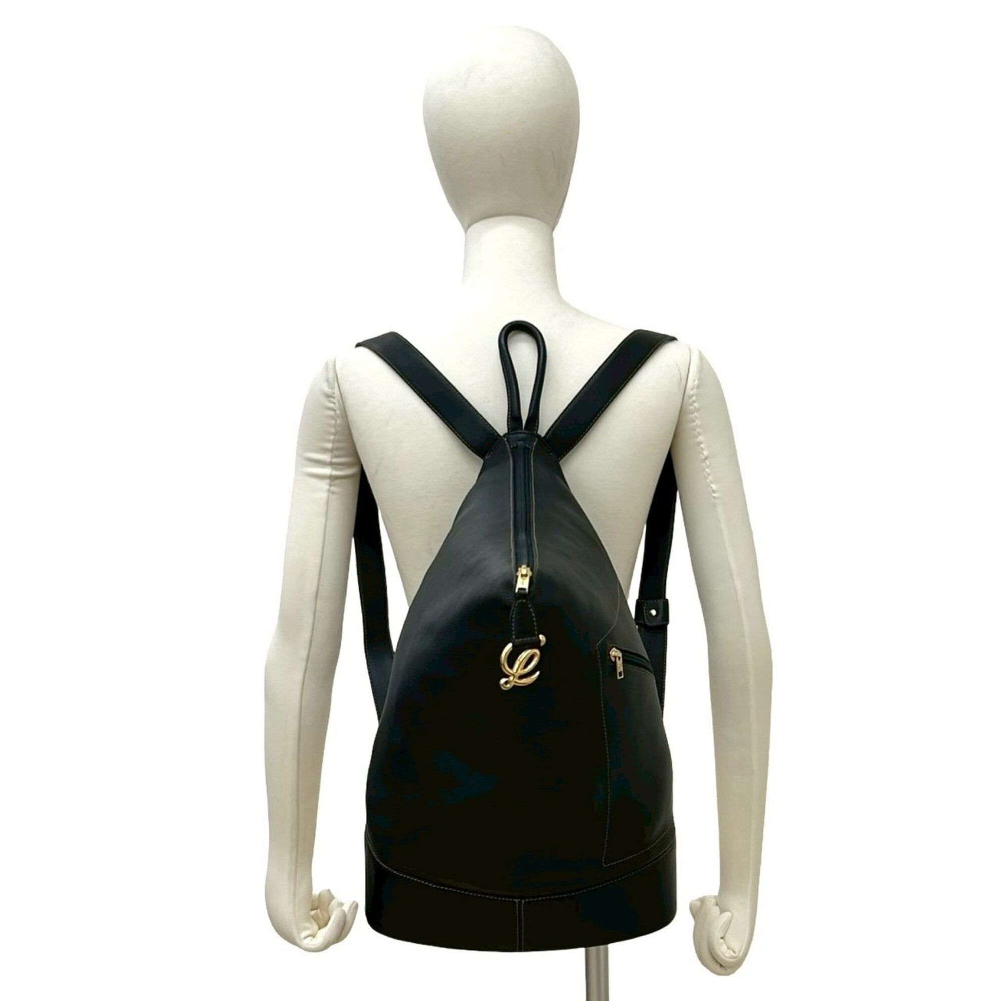 Leather Backpack Pouch (Pre-Owned) - Loewe - Modalova