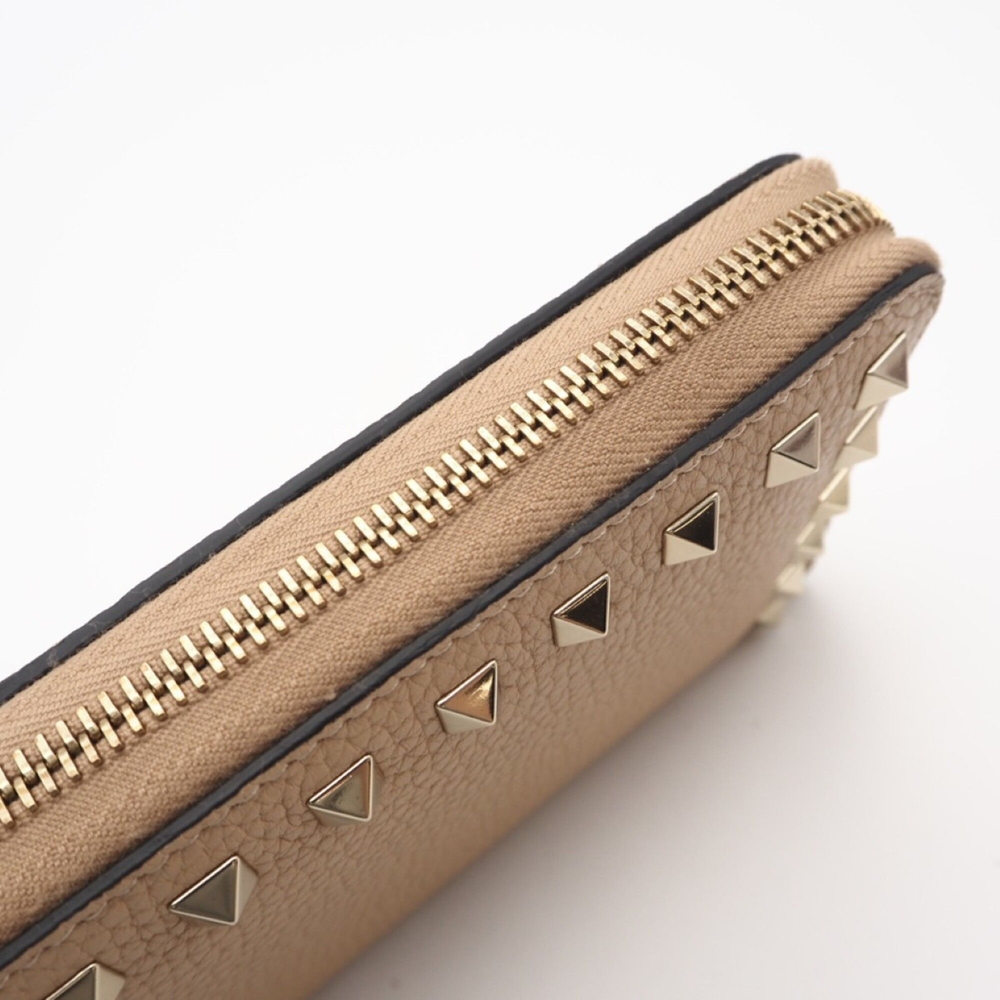 Leather Long Wallet (Bi-Fold) (Pre-Owned) - Valentino - Modalova