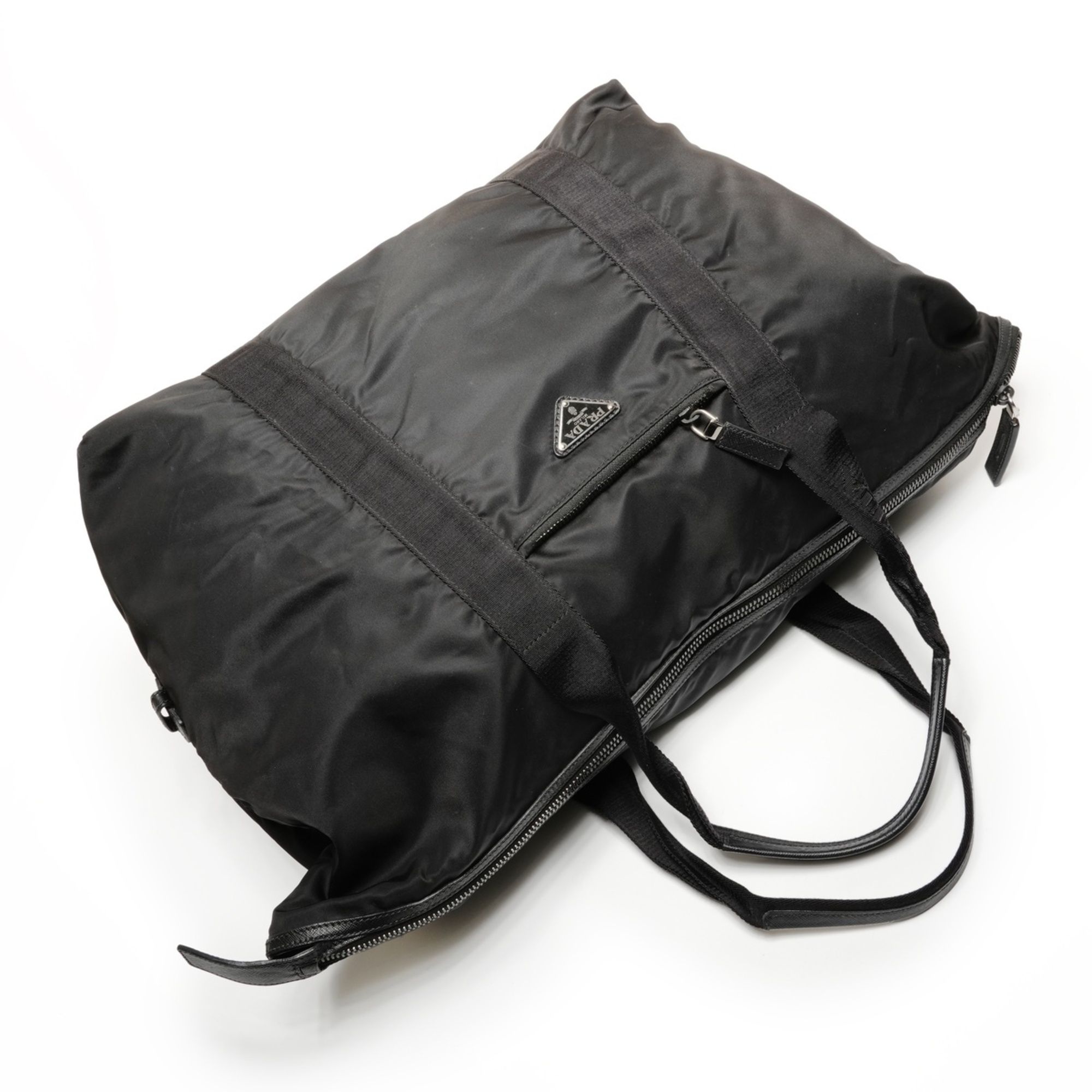 Nylon Boston Bag (Pre-Owned) - Prada - Modalova