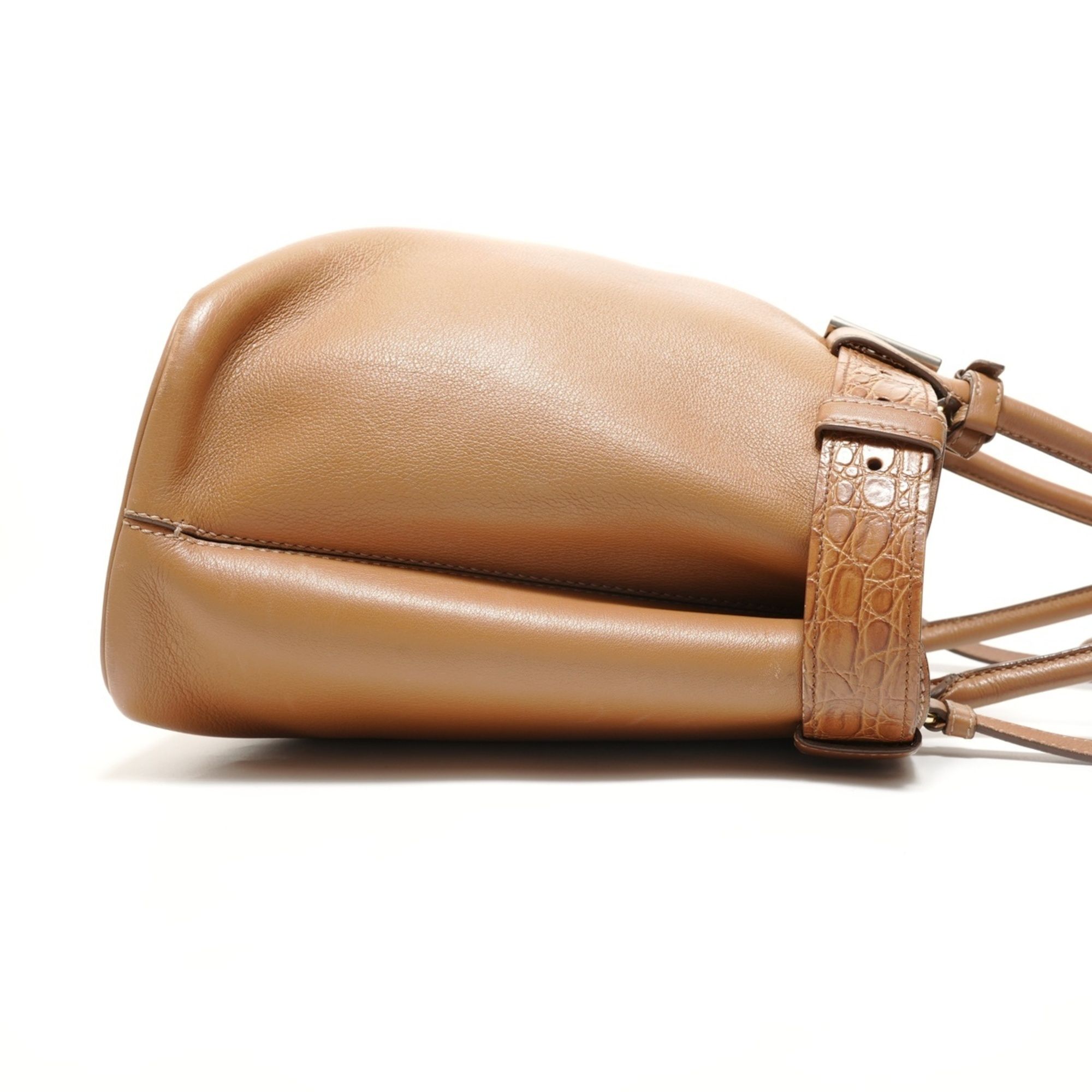 Leather Handbag (Pre-Owned) - Prada - Modalova