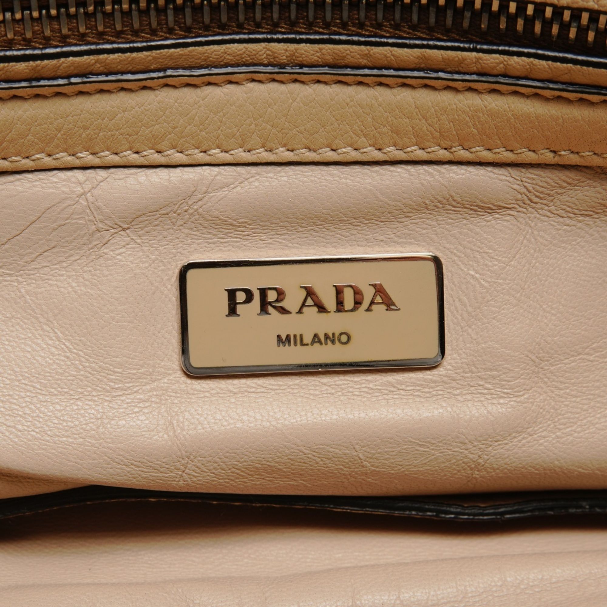 Leather Tote Bag (Pre-Owned) - Prada - Modalova