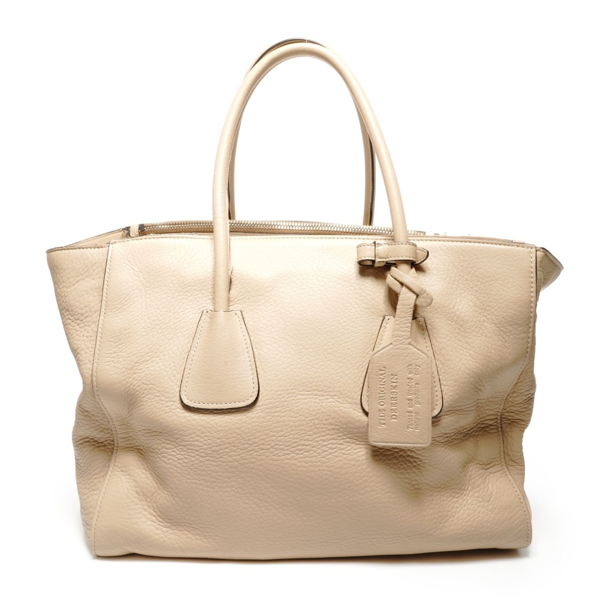 Leather Tote Bag (Pre-Owned) - Prada - Modalova