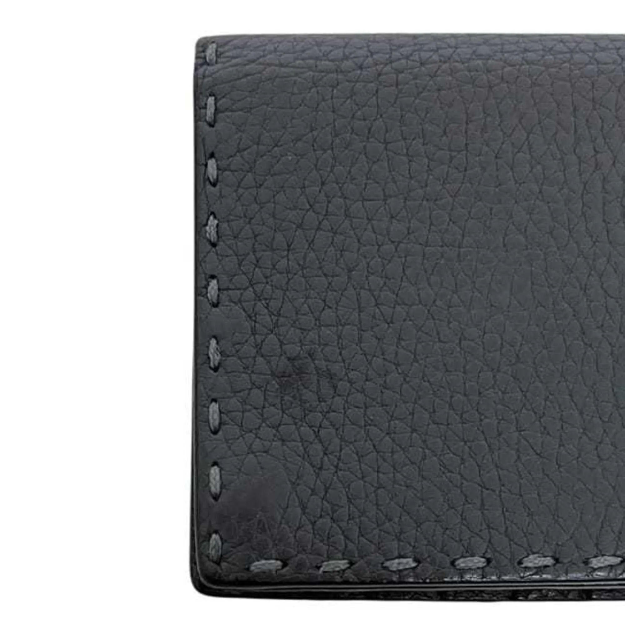 Leather Long Wallet (Bi-Fold) (Pre-Owned) - Fendi - Modalova