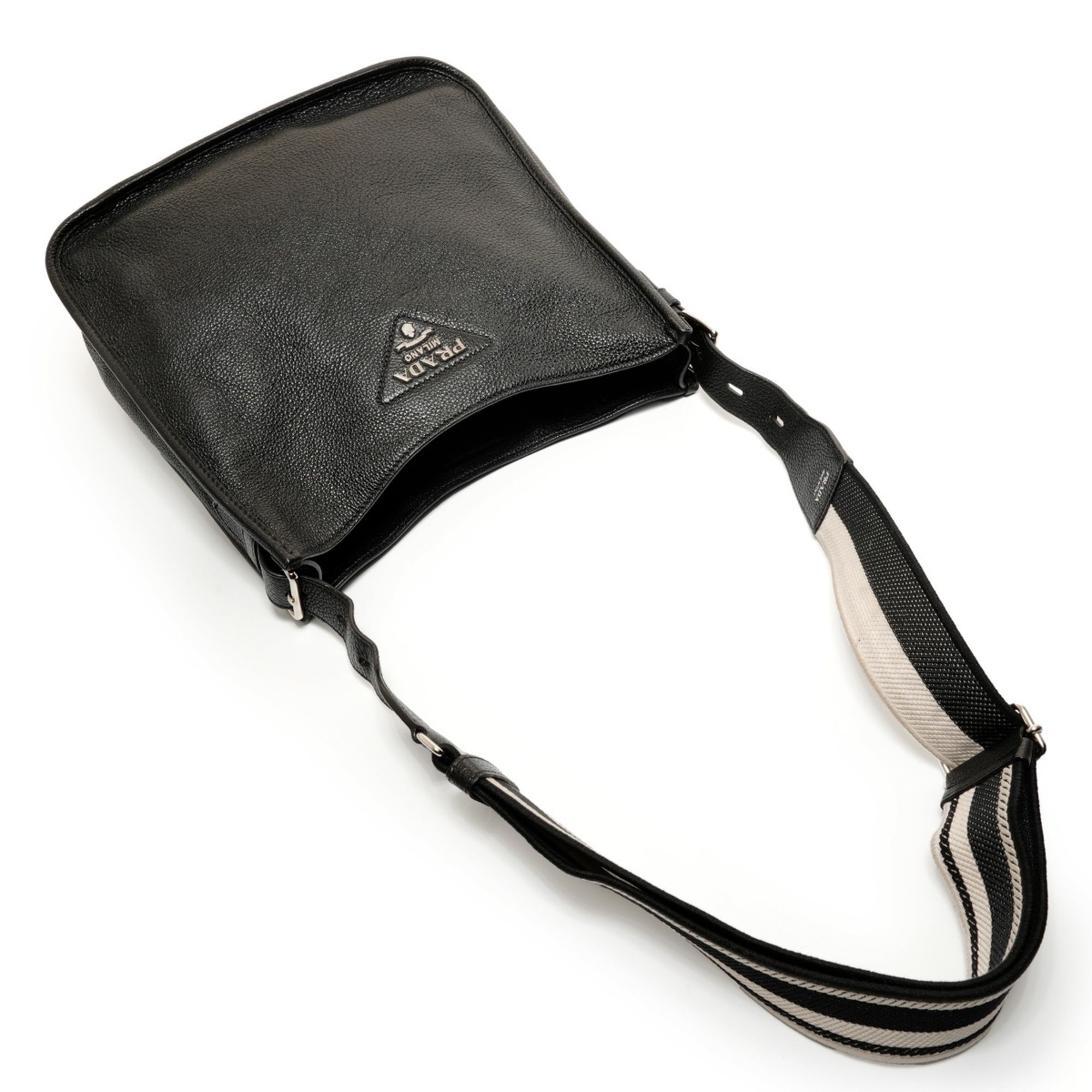 Leather Shoulder Bag (Pre-Owned) - Prada - Modalova