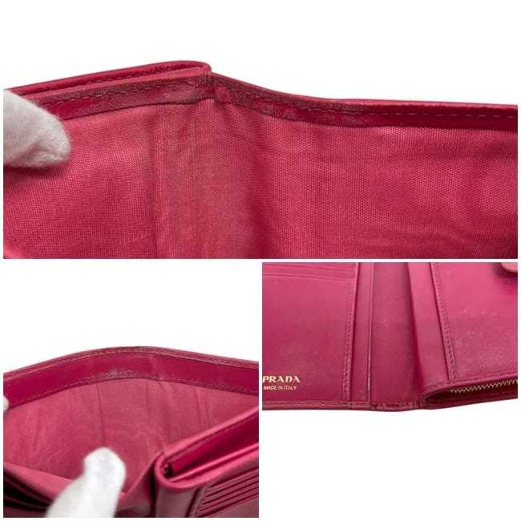 Leather Wallet (Bi-Fold) (Pre-Owned) - Prada - Modalova