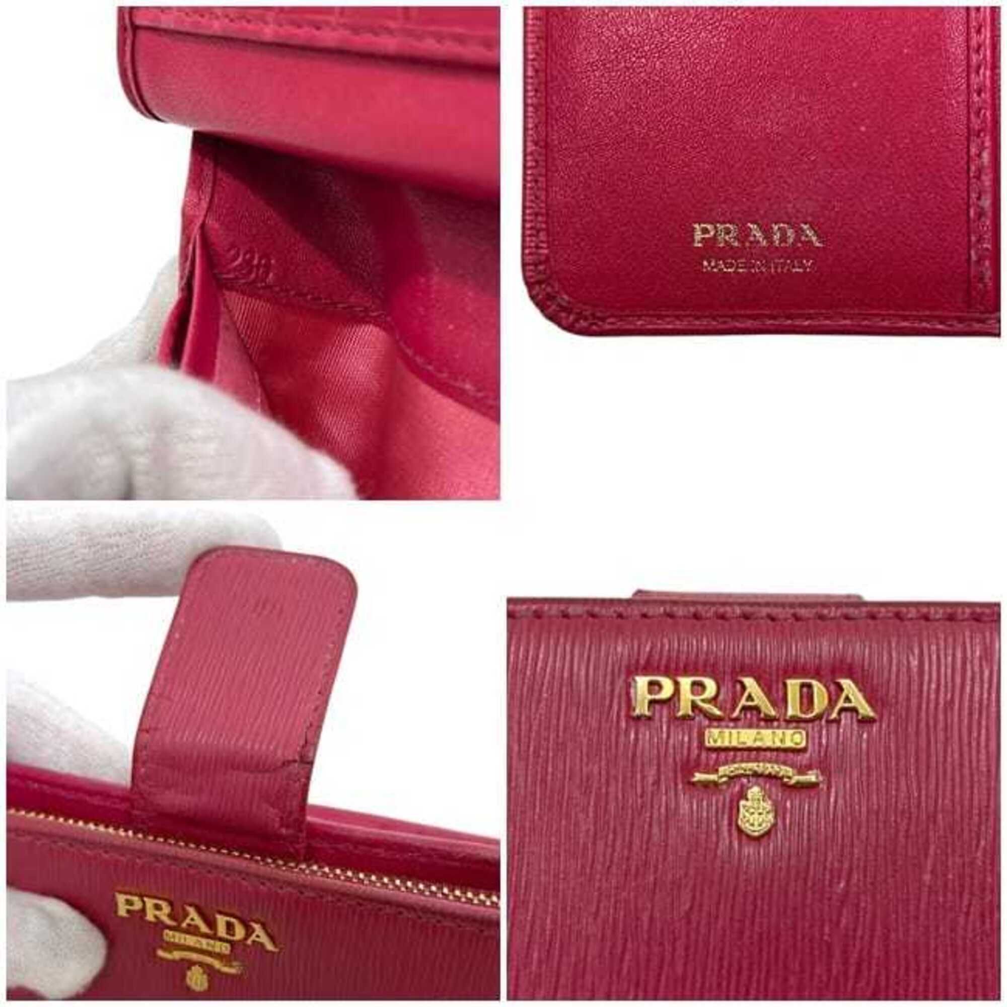 Leather Wallet (Bi-Fold) (Pre-Owned) - Prada - Modalova