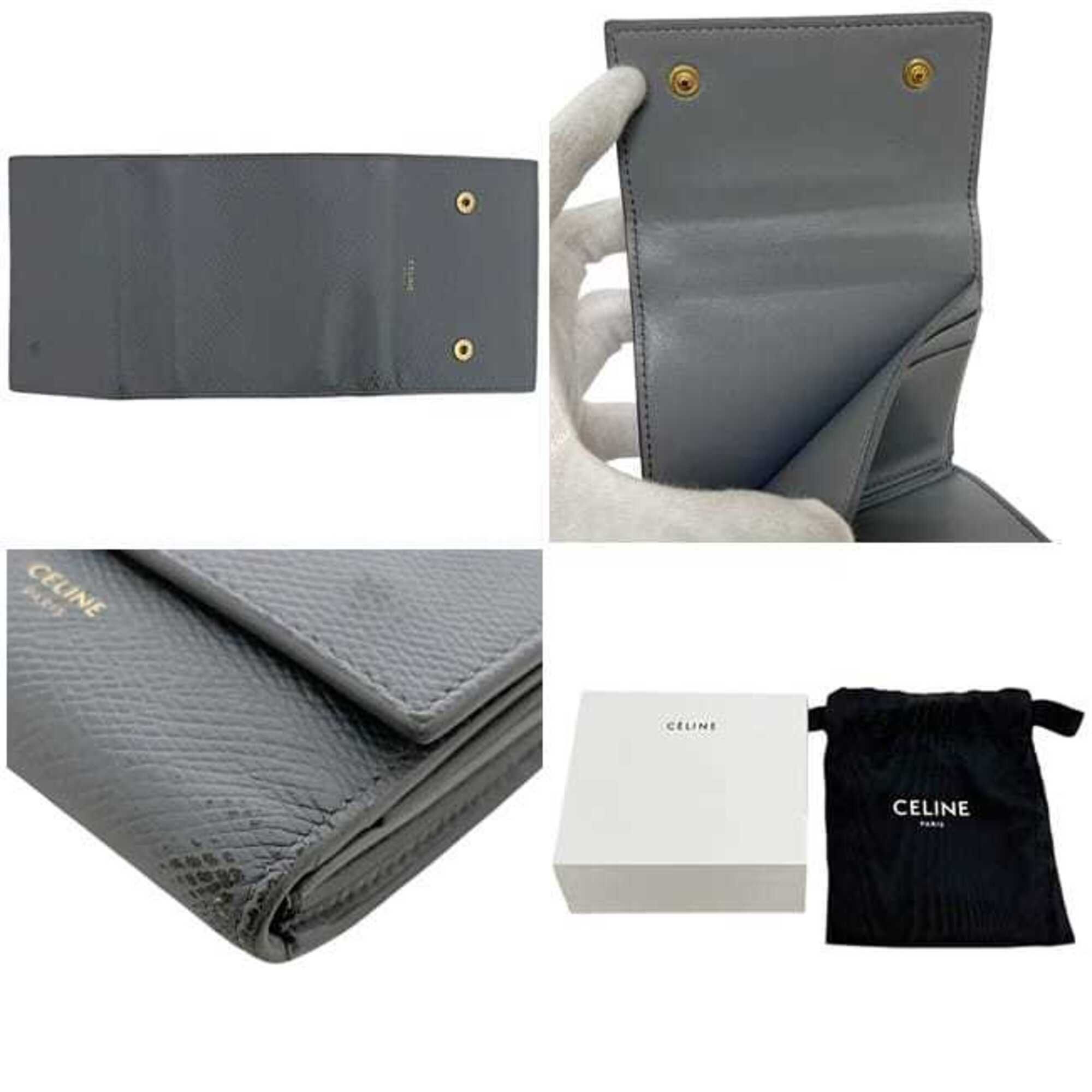 Leather Wallet (Tri-Fold) (Pre-Owned) - Celine - Modalova