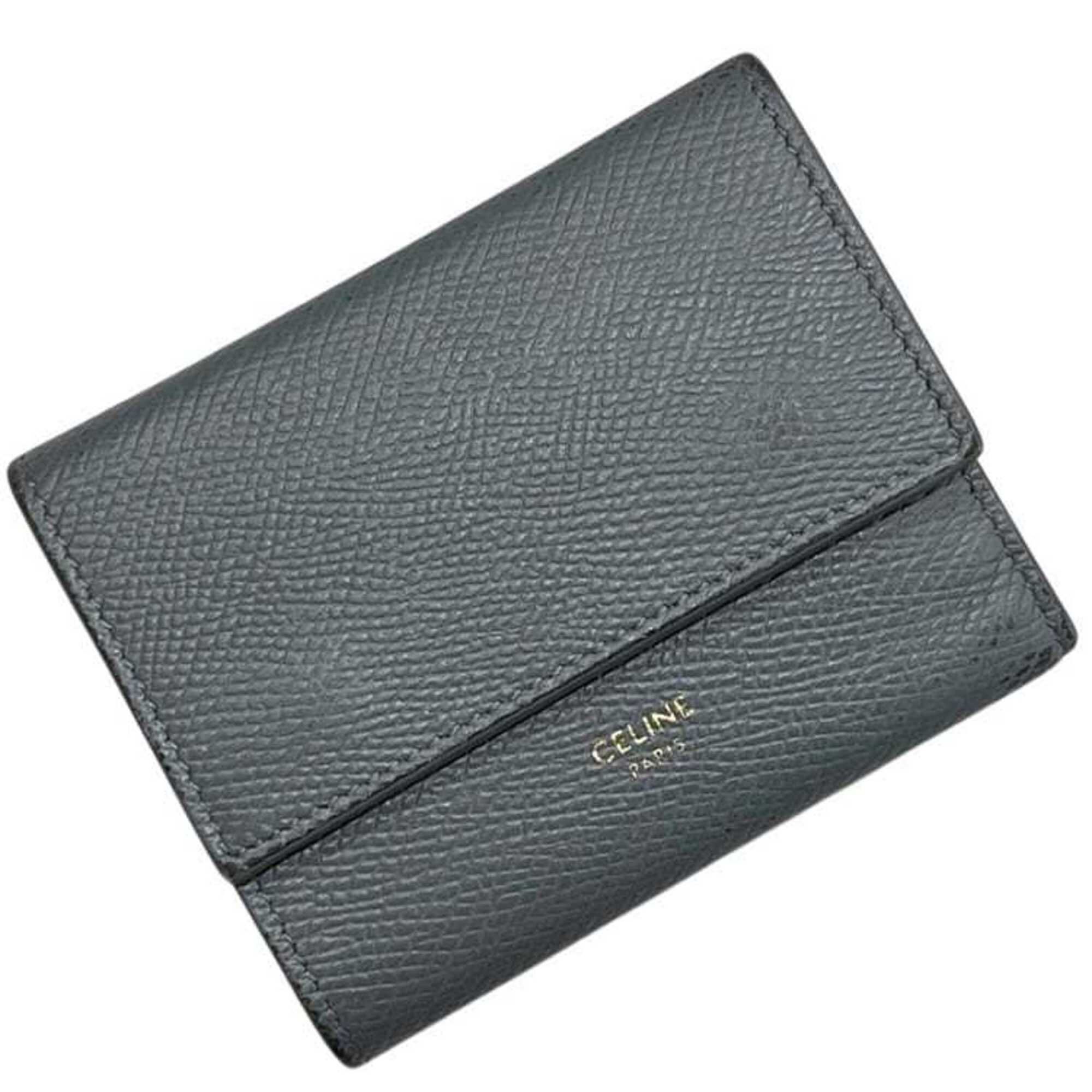 Leather Wallet (Tri-Fold) (Pre-Owned) - Celine - Modalova