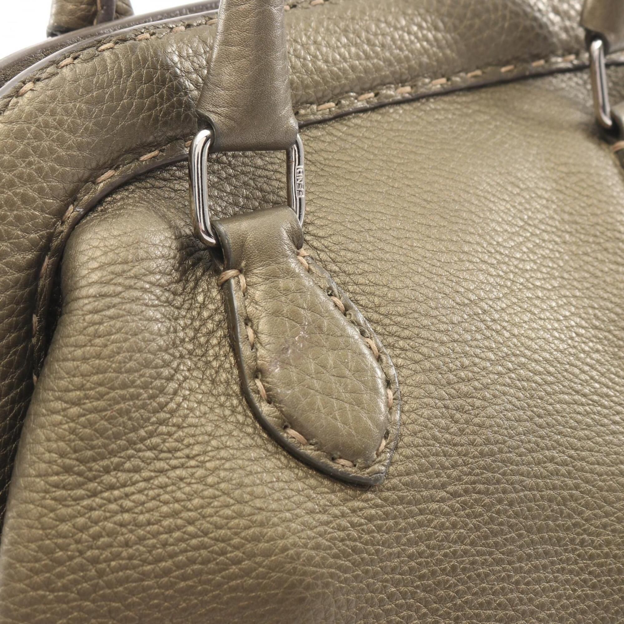 Leather Handbag (Pre-Owned) - Fendi - Modalova