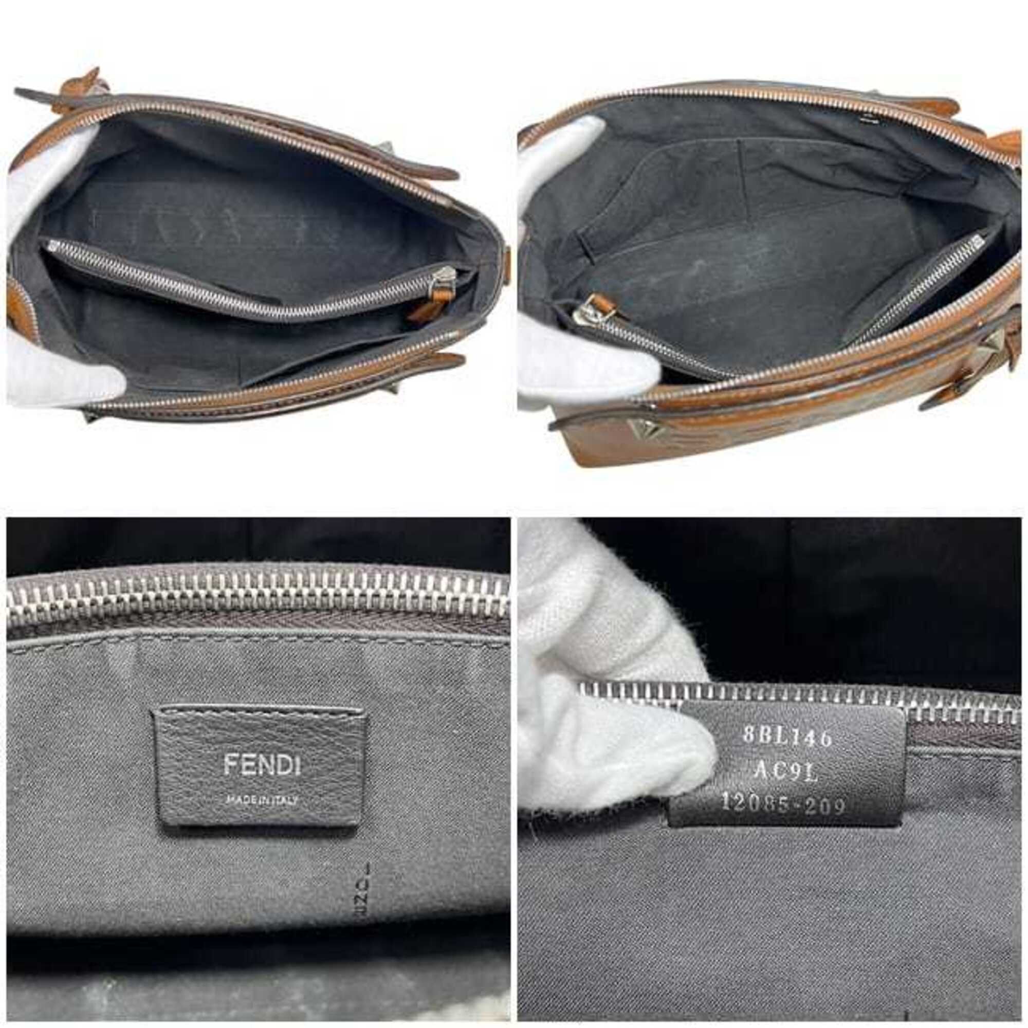Leather Shoulder Bag (Pre-Owned) - Fendi - Modalova