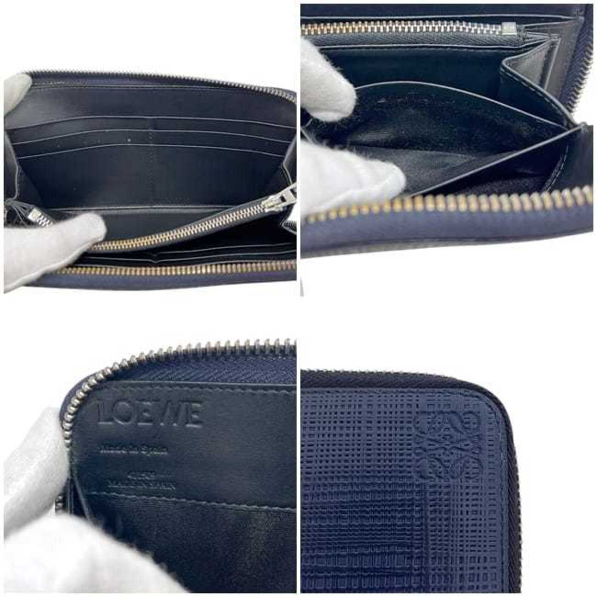 Leather Long Wallet (Bi-Fold) (Pre-Owned) - Loewe - Modalova