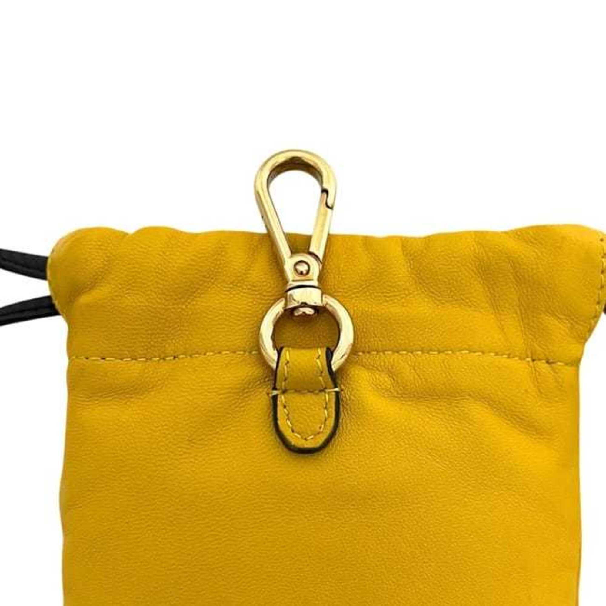 Leather Pouch Shoulder Bag (Pre-Owned) - Fendi - Modalova