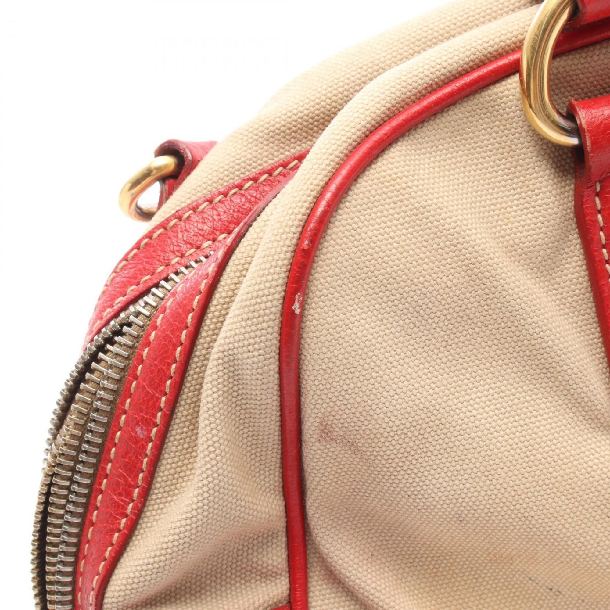 Canvas Leather Handbag (Pre-Owned) - Prada - Modalova