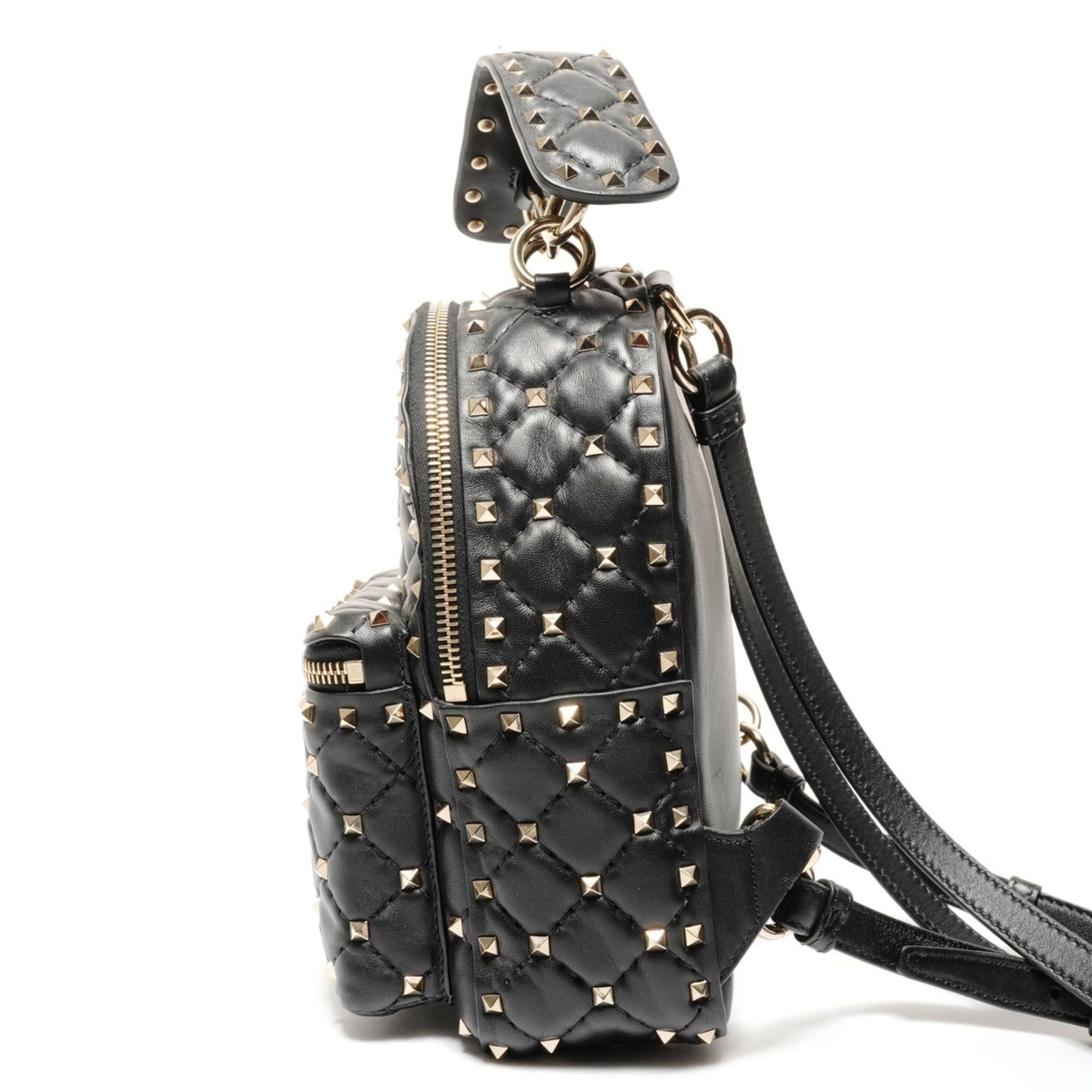Leather Backpack (Pre-Owned) - Valentino - Modalova
