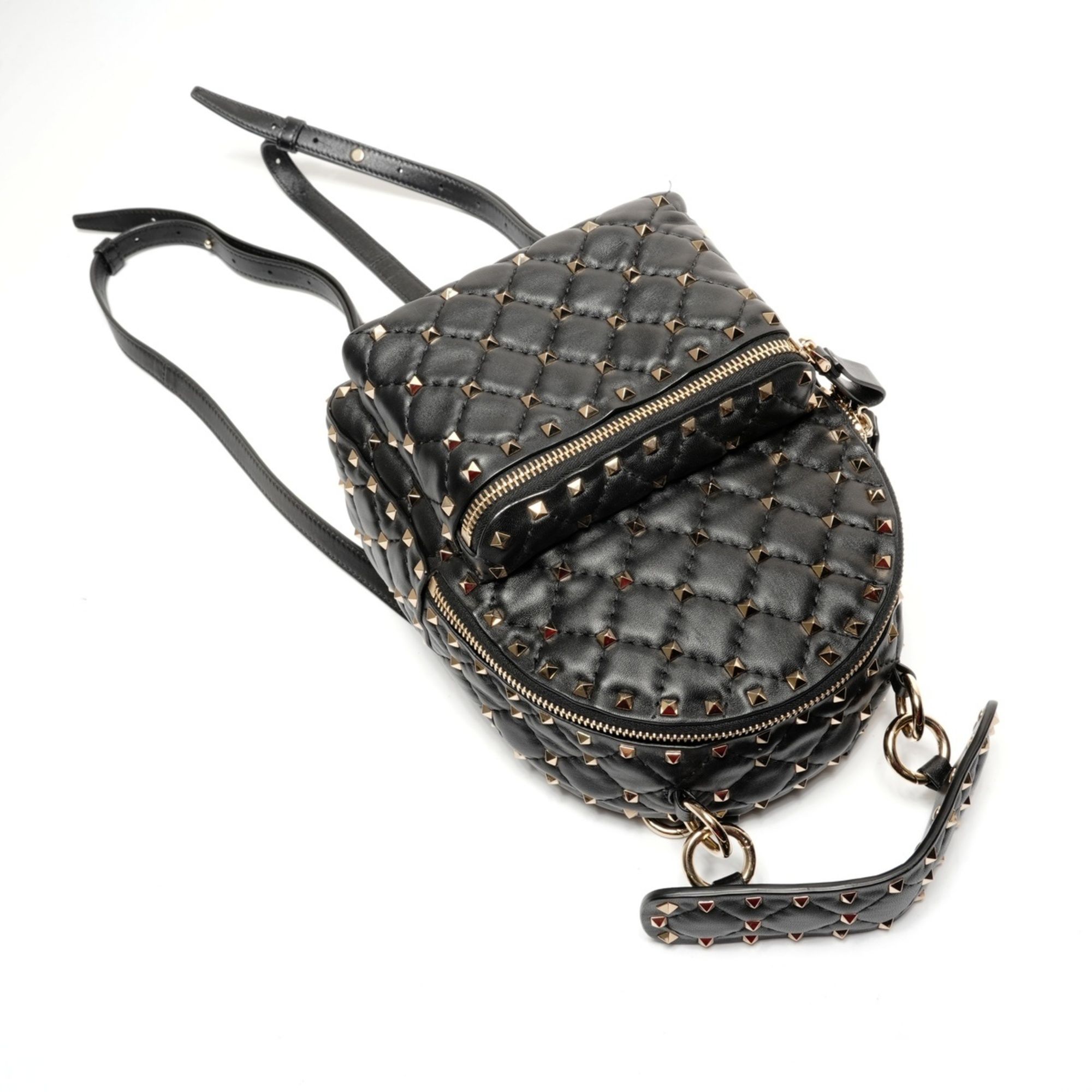 Leather Backpack (Pre-Owned) - Valentino - Modalova