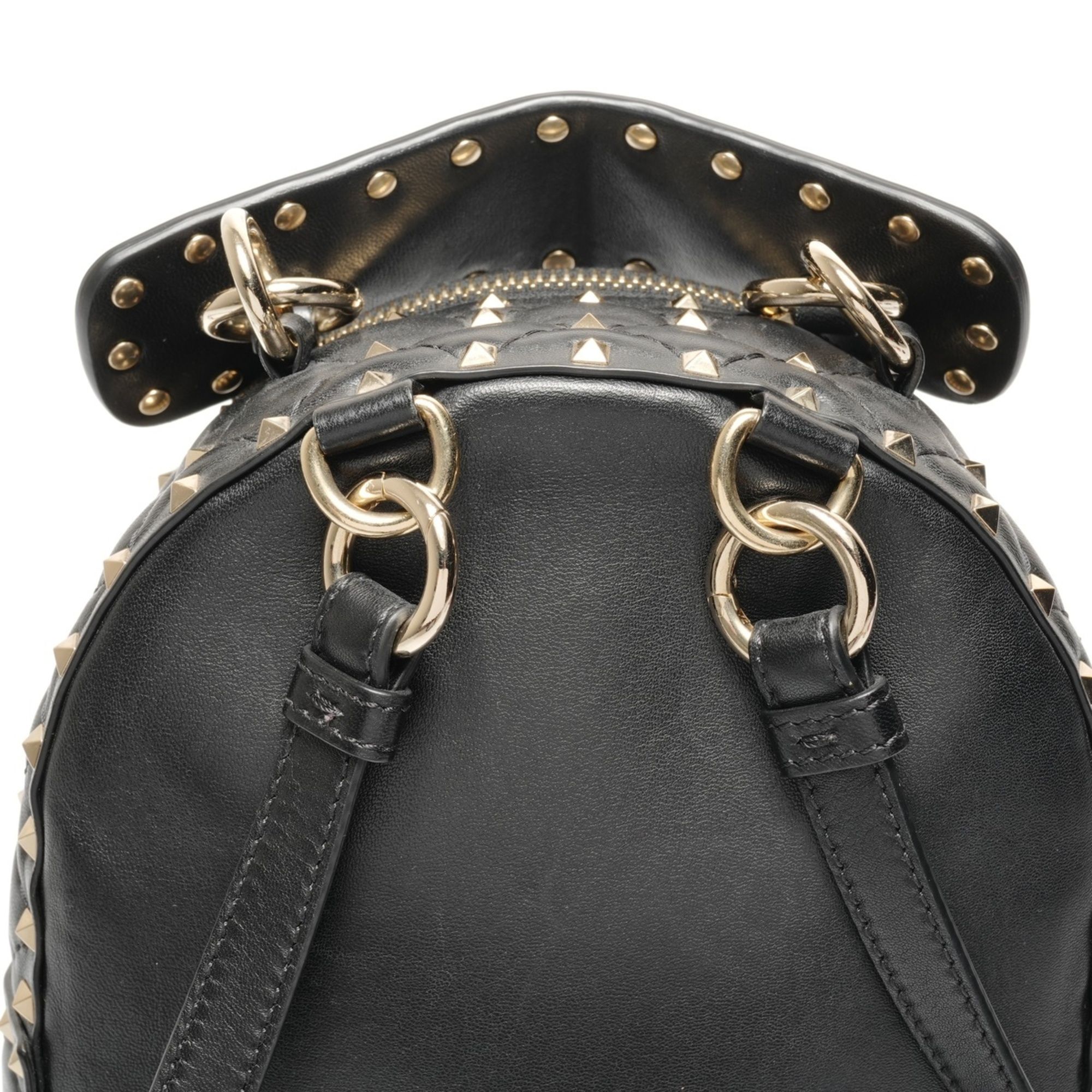 Leather Backpack (Pre-Owned) - Valentino - Modalova