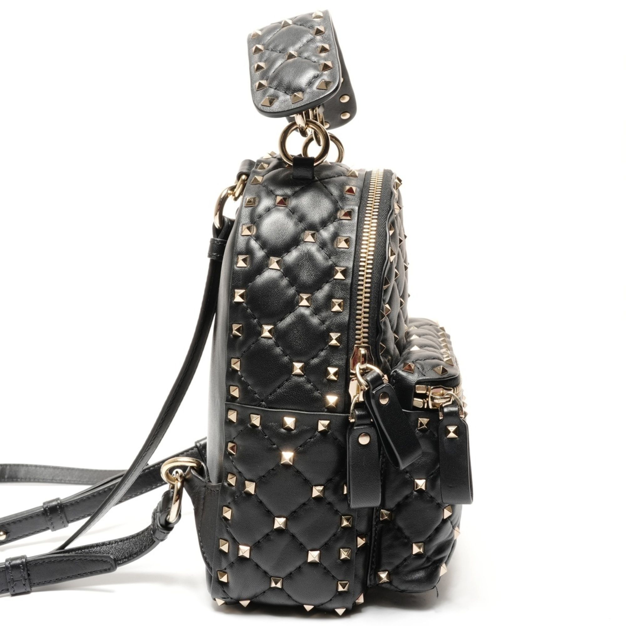 Leather Backpack (Pre-Owned) - Valentino - Modalova