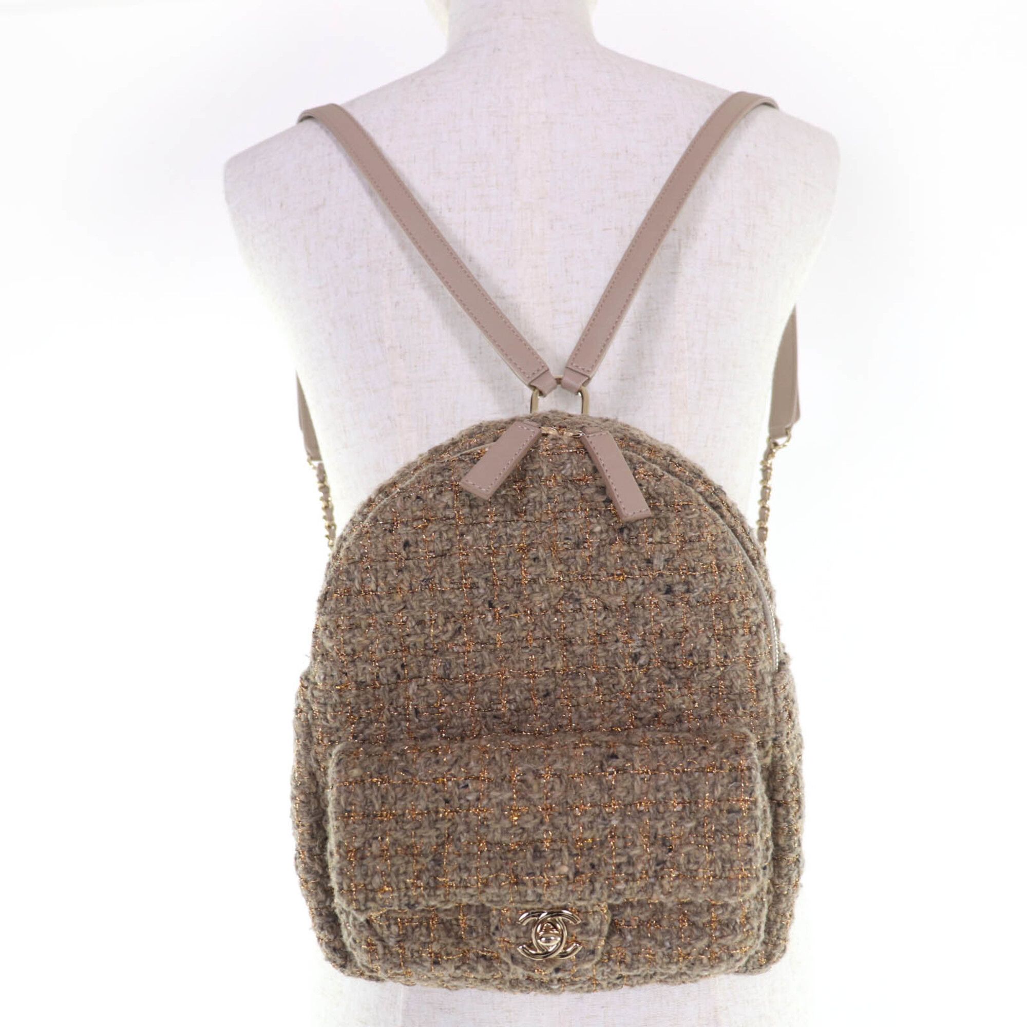 Chanel Brown Backpack (Pre-Owned) - Chanel - Modalova