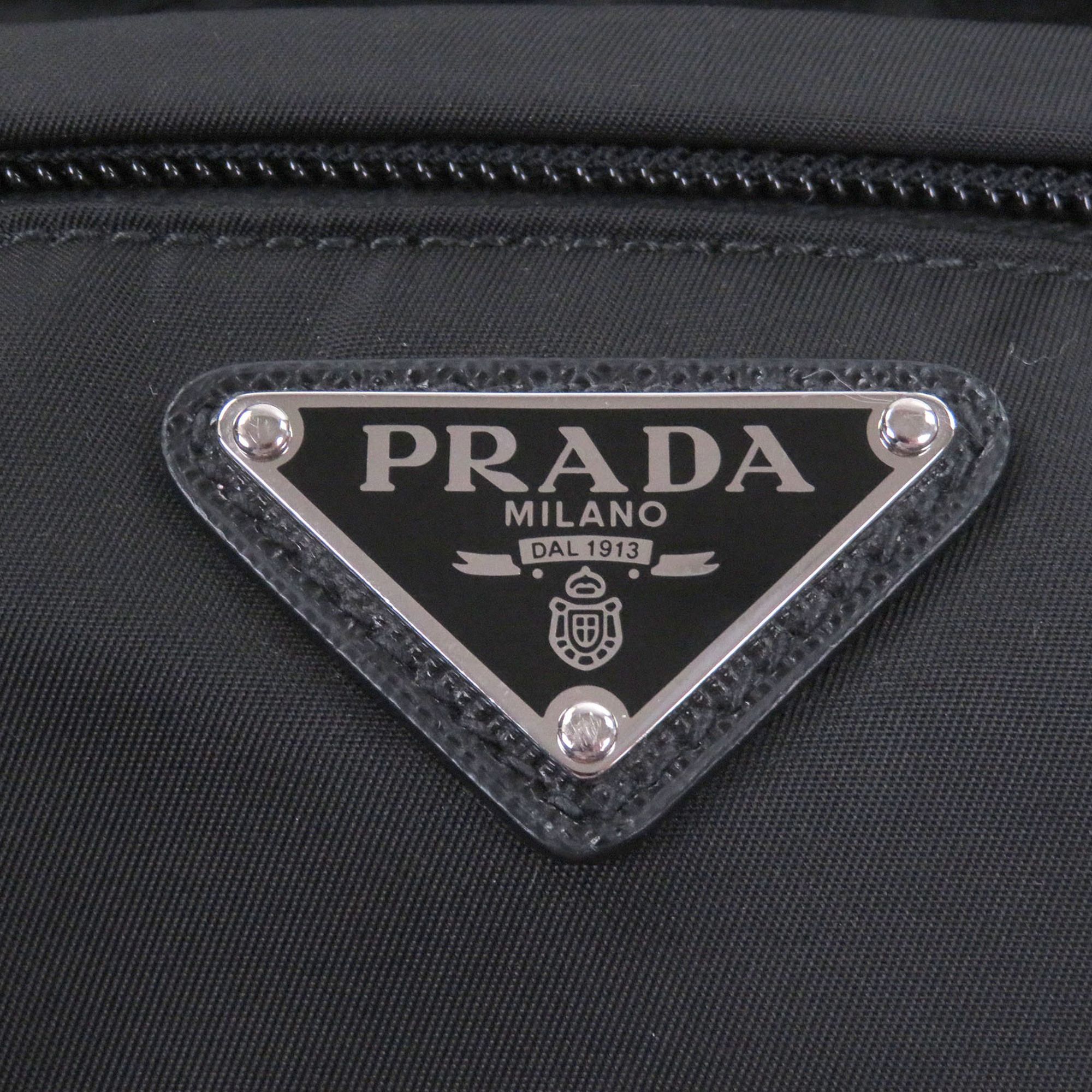 Polyamide Saffiano Triangle Leather Shoulder Bag Sling Bag (Pre-Owned) - Prada - Modalova