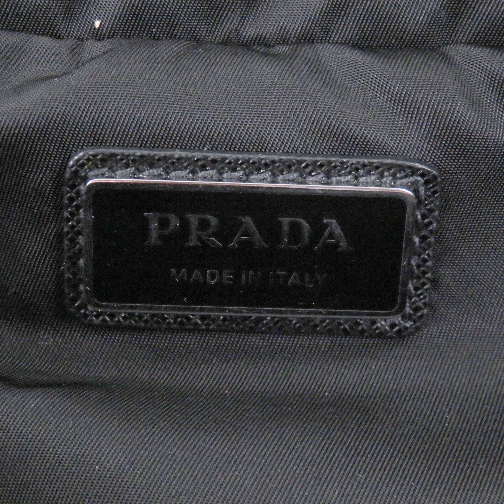 Polyamide Saffiano Triangle Leather Shoulder Bag Sling Bag (Pre-Owned) - Prada - Modalova