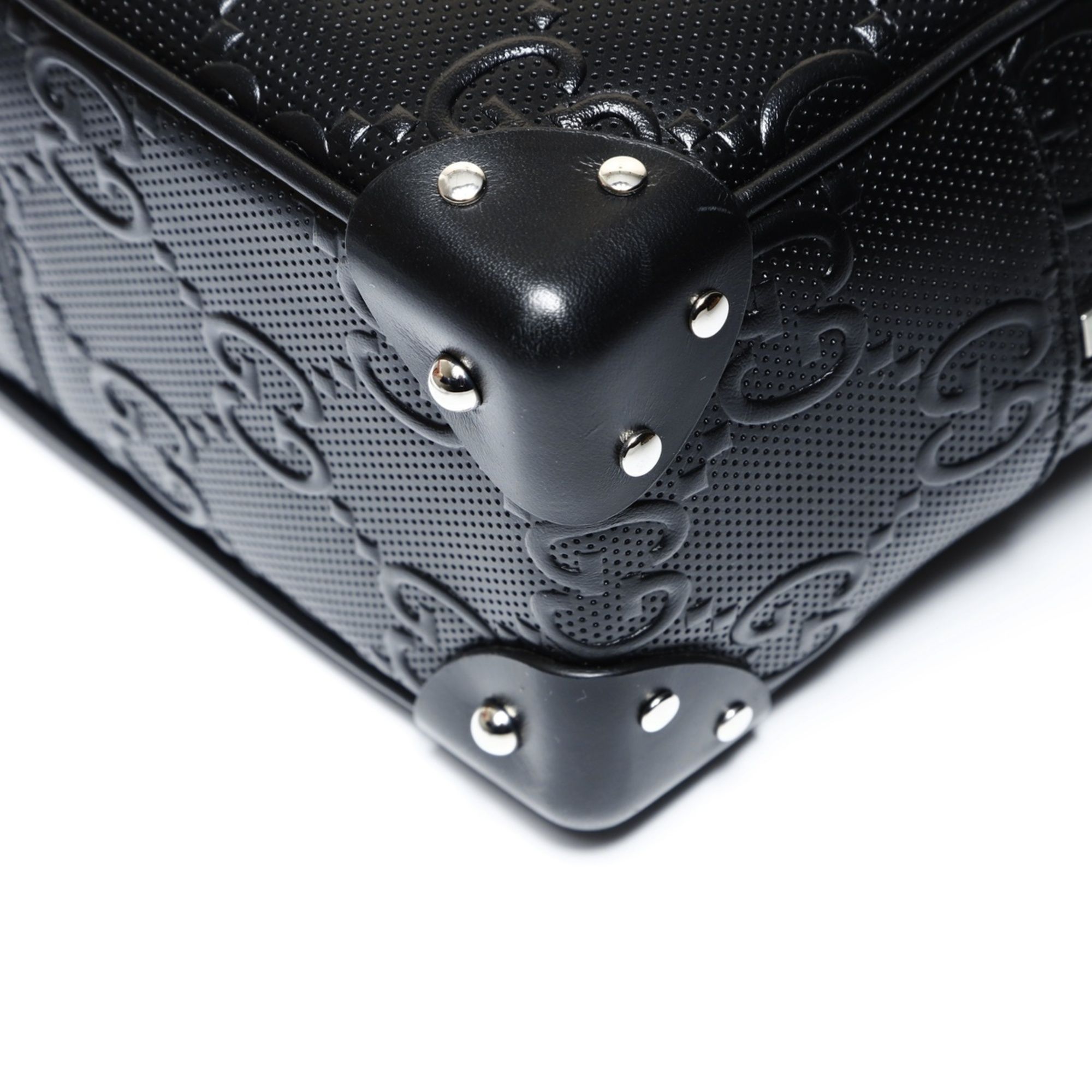 Embossed Shoulder Bag (Pre-Owned) - Gucci - Modalova